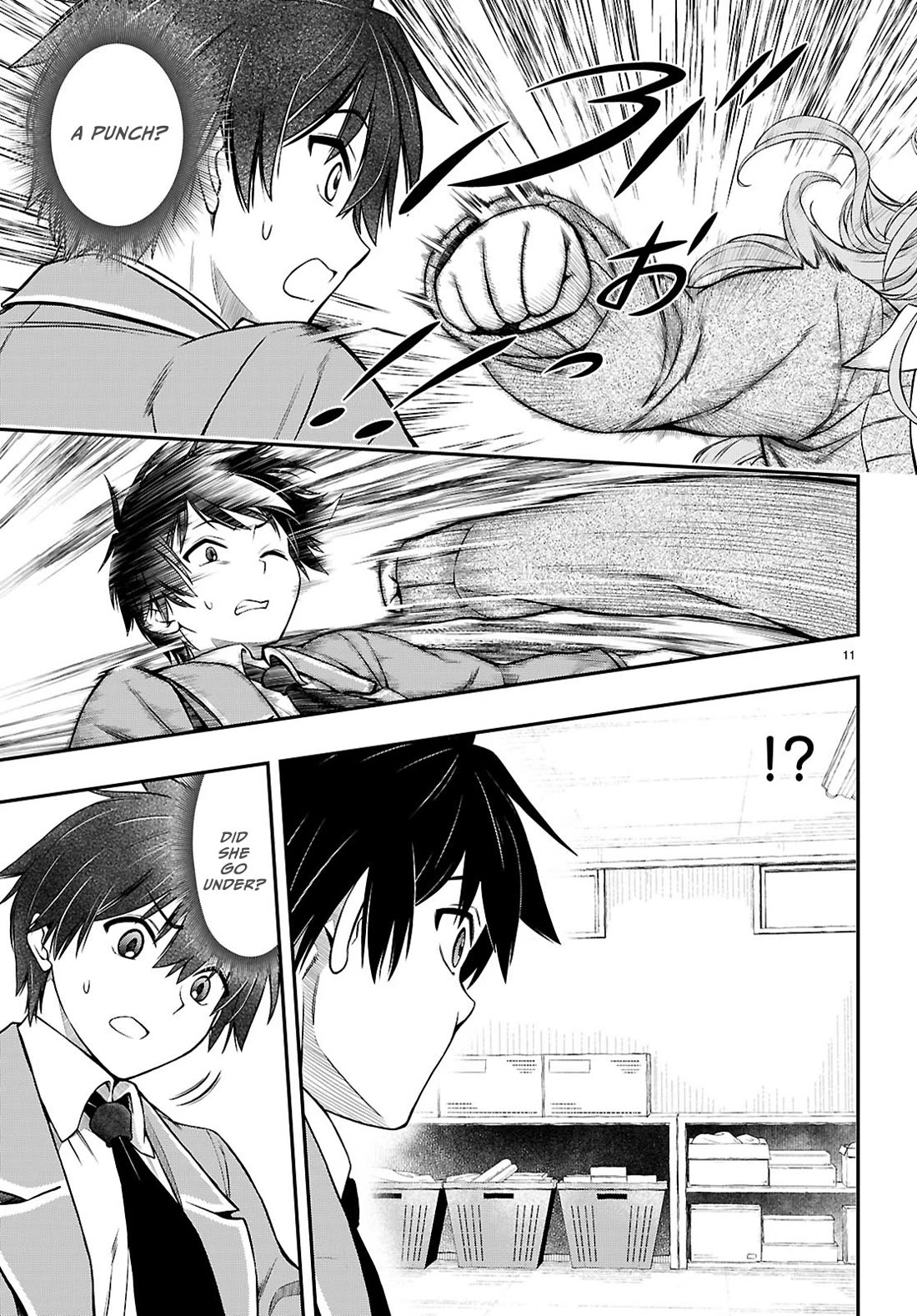 The Story of Being Taught How to Fight by a Delinquent Gyaru Chapter 14 page 11 - Chapter 14: Oneshotting