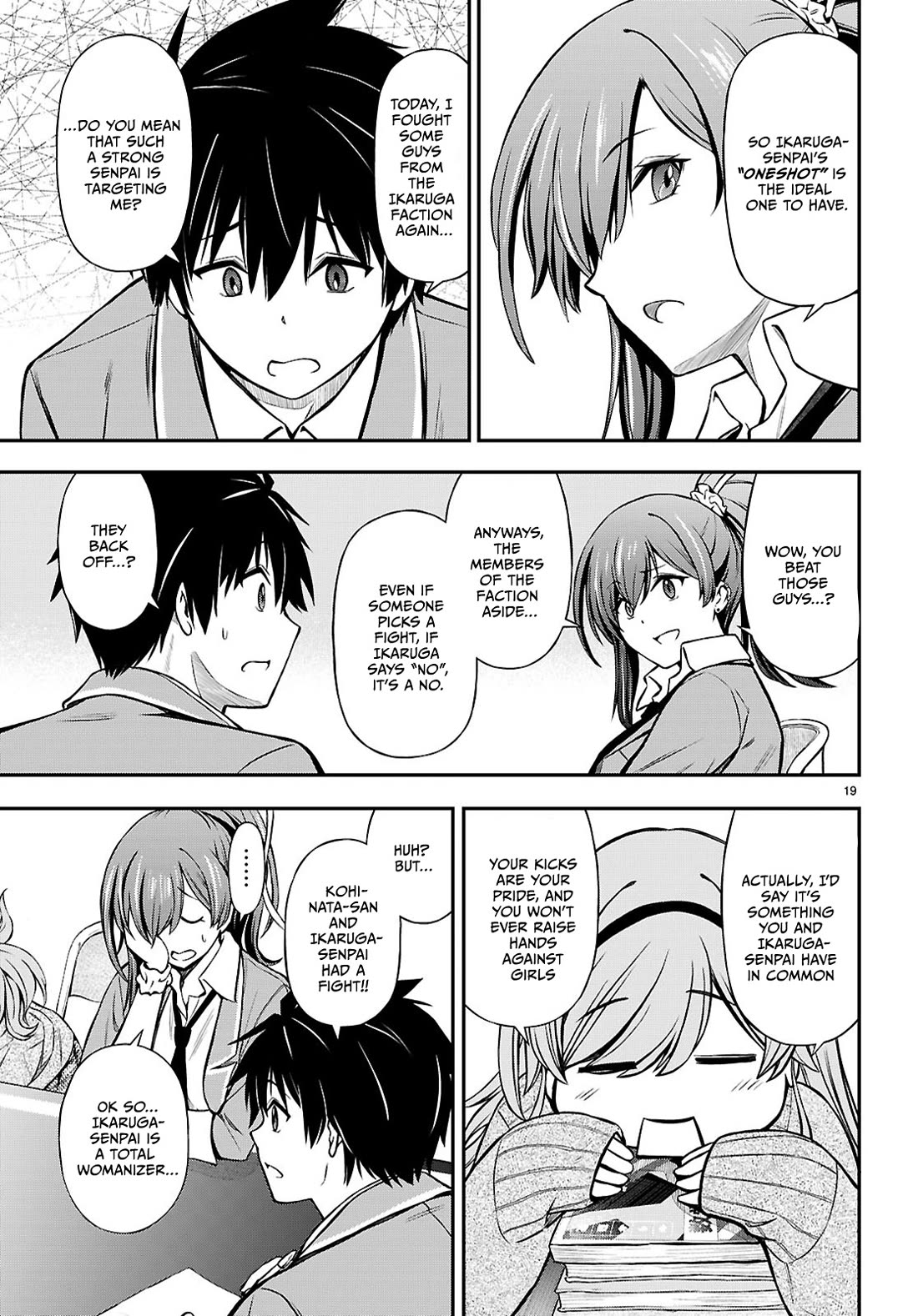 The Story of Being Taught How to Fight by a Delinquent Gyaru Chapter 14 page 19 - Chapter 14: Oneshotting