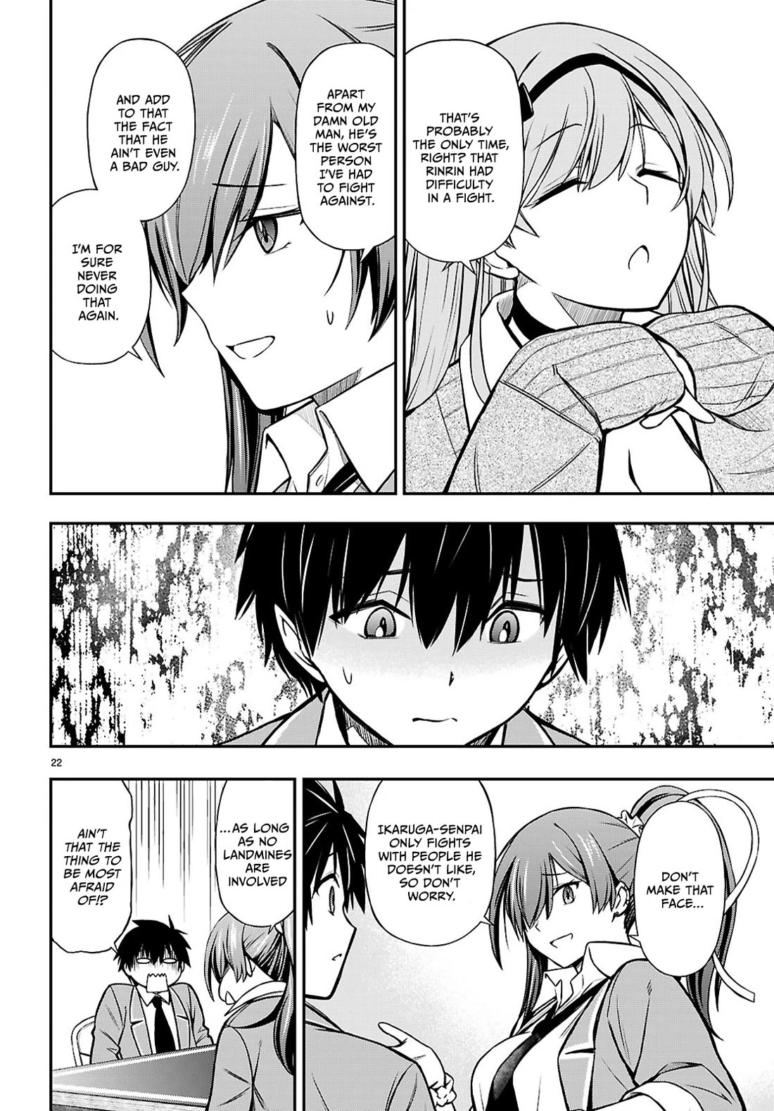 The Story of Being Taught How to Fight by a Delinquent Gyaru Chapter 14 page 22 - Chapter 14: Oneshotting