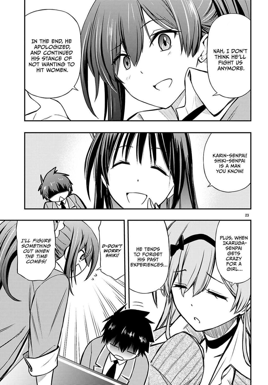 The Story of Being Taught How to Fight by a Delinquent Gyaru Chapter 14 page 23 - Chapter 14: Oneshotting