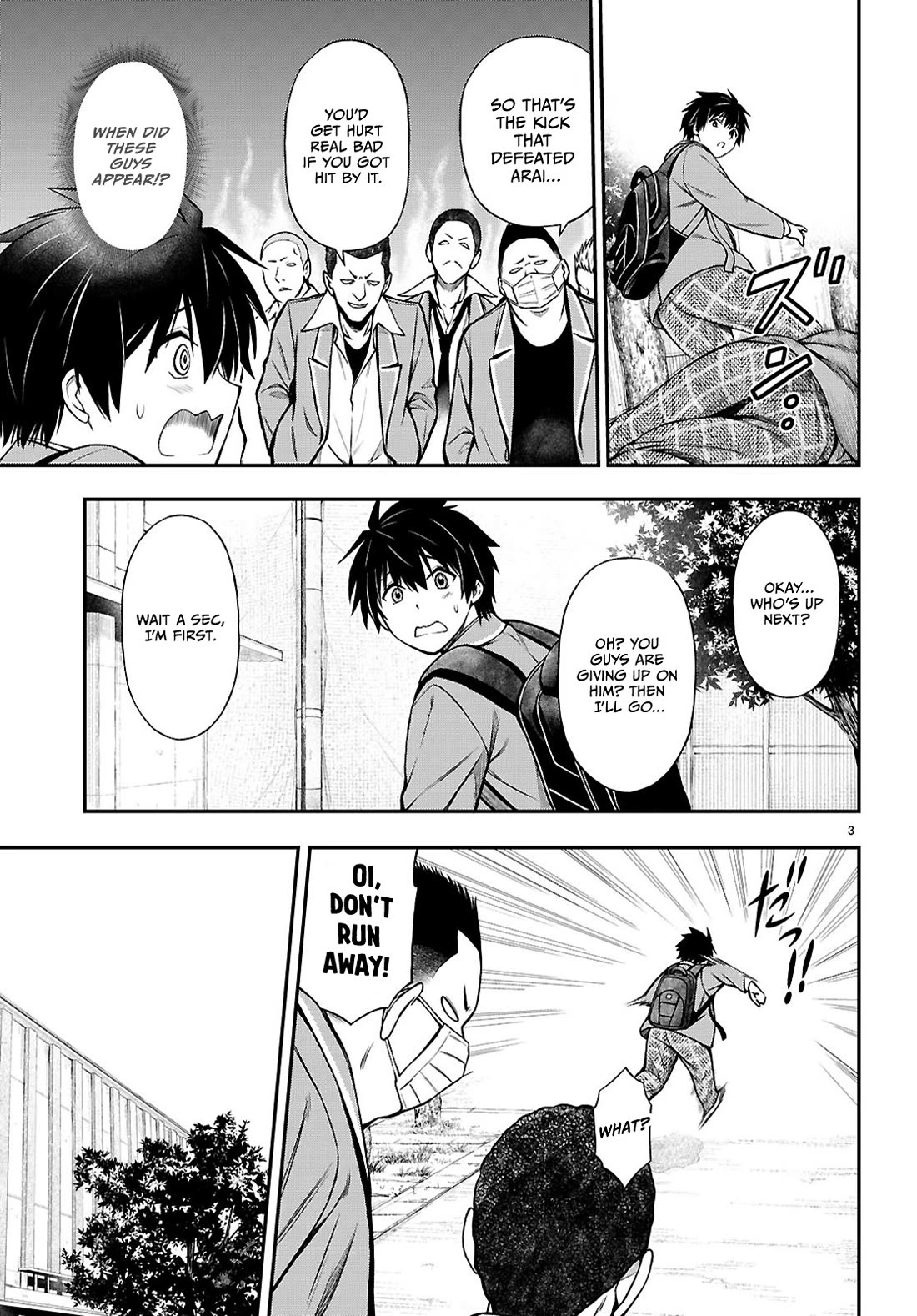 The Story of Being Taught How to Fight by a Delinquent Gyaru Chapter 14 page 3 - Chapter 14: Oneshotting