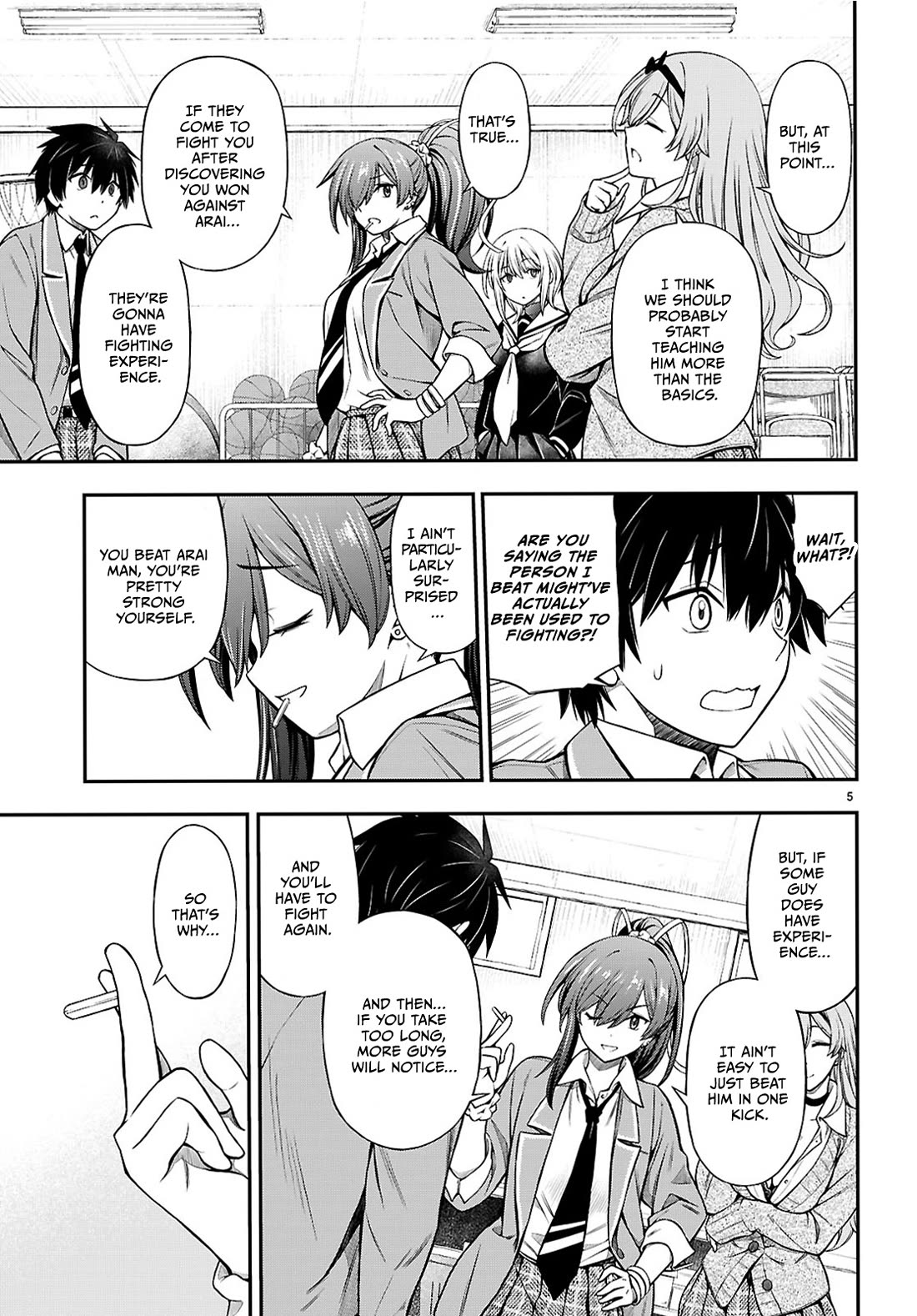 The Story of Being Taught How to Fight by a Delinquent Gyaru Chapter 14 page 5 - Chapter 14: Oneshotting