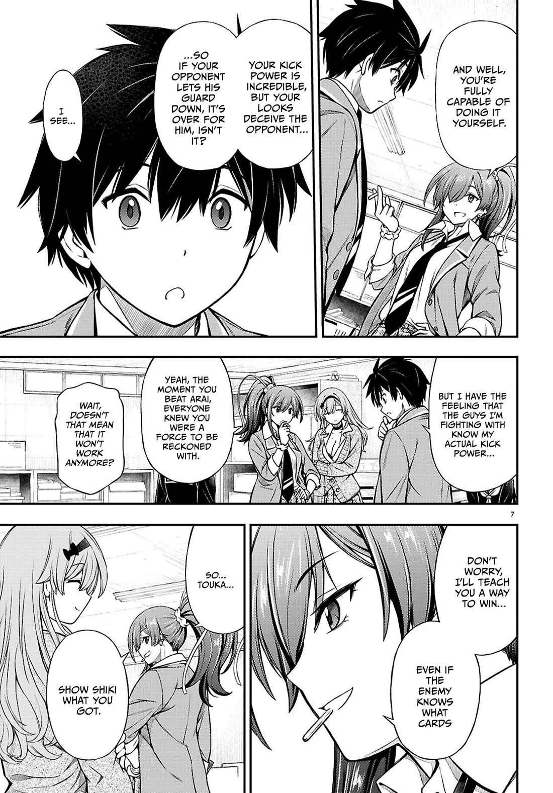 The Story of Being Taught How to Fight by a Delinquent Gyaru Chapter 14 page 7 - Chapter 14: Oneshotting