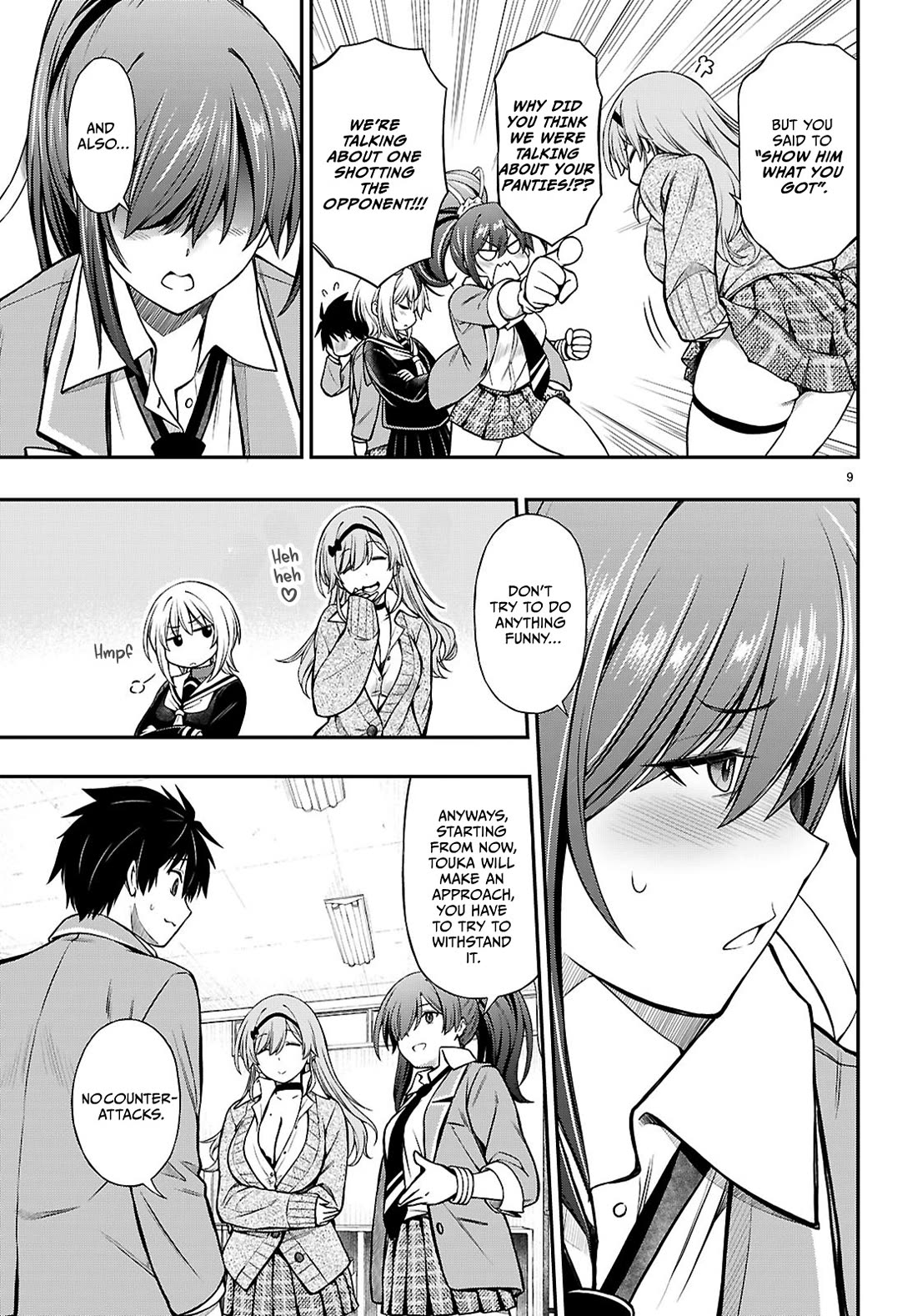 The Story of Being Taught How to Fight by a Delinquent Gyaru Chapter 14 page 9 - Chapter 14: Oneshotting