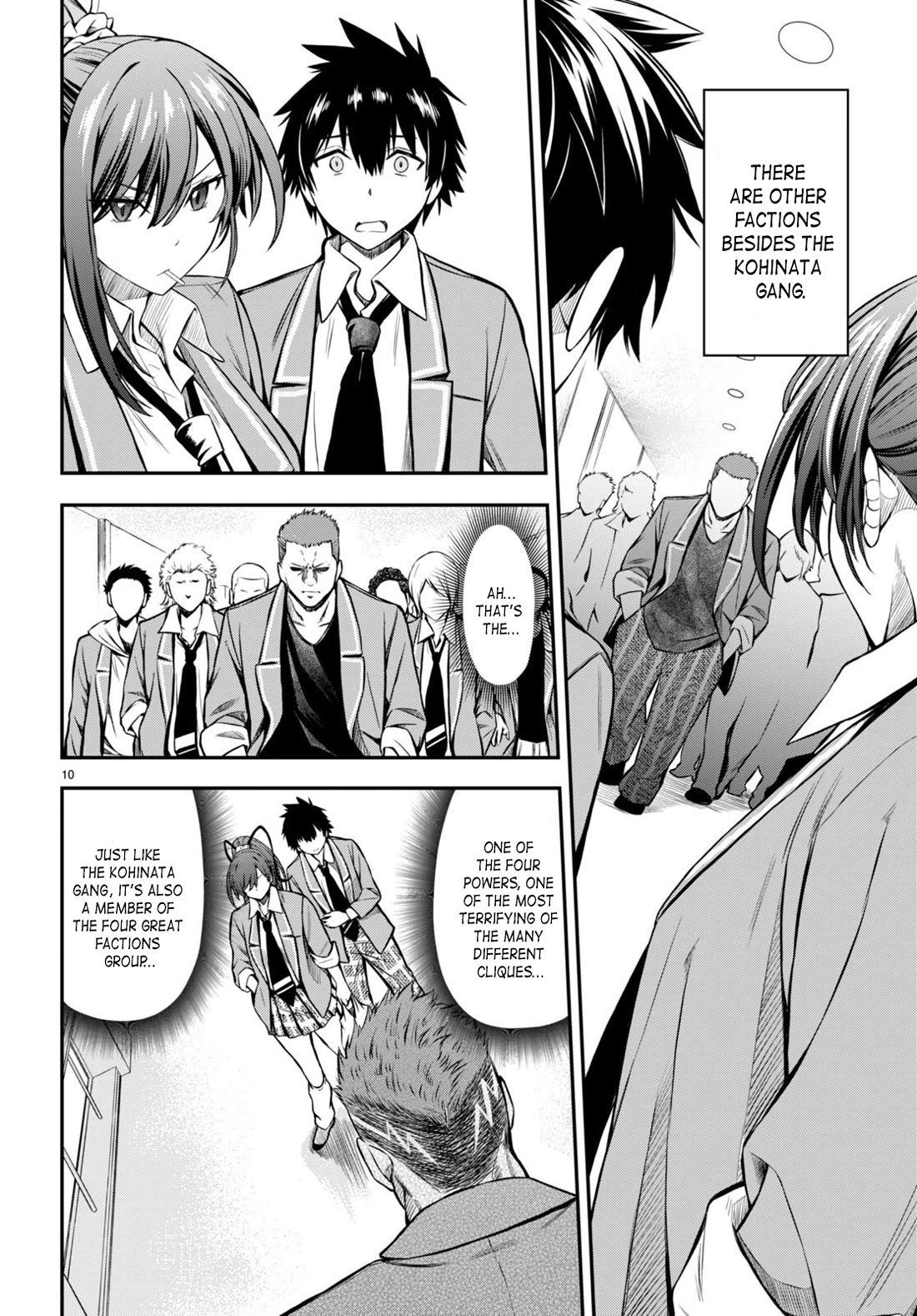 The Story of Being Taught How to Fight by a Delinquent Gyaru Chapter 2 page 10 - Chapter 2: Lunch Break