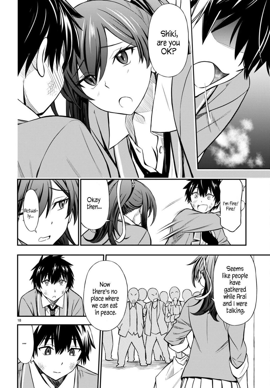 The Story of Being Taught How to Fight by a Delinquent Gyaru Chapter 2 page 17 - Chapter 2: Lunch Break