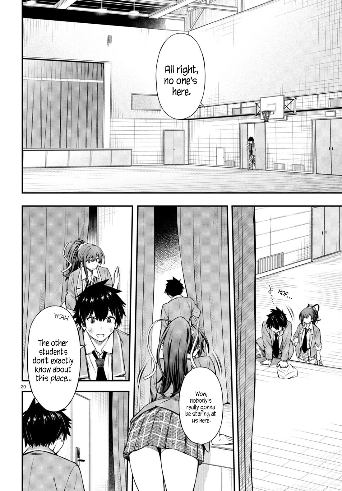 The Story of Being Taught How to Fight by a Delinquent Gyaru Chapter 2 page 19 - Chapter 2: Lunch Break