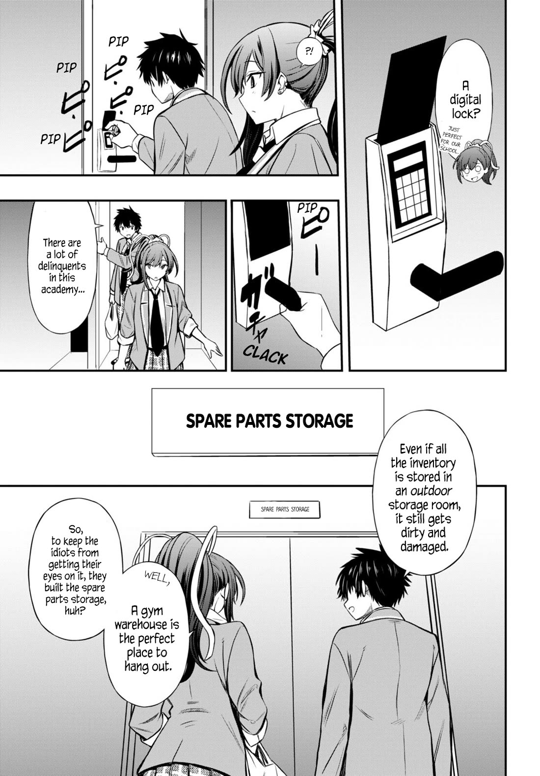 The Story of Being Taught How to Fight by a Delinquent Gyaru Chapter 2 page 20 - Chapter 2: Lunch Break