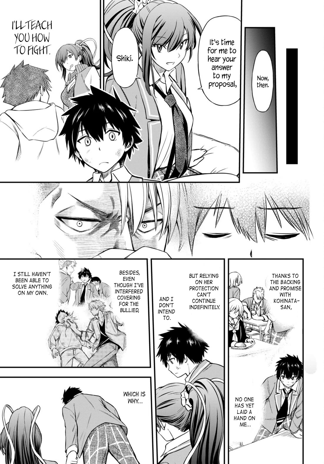 The Story of Being Taught How to Fight by a Delinquent Gyaru Chapter 2 page 25 - Chapter 2: Lunch Break