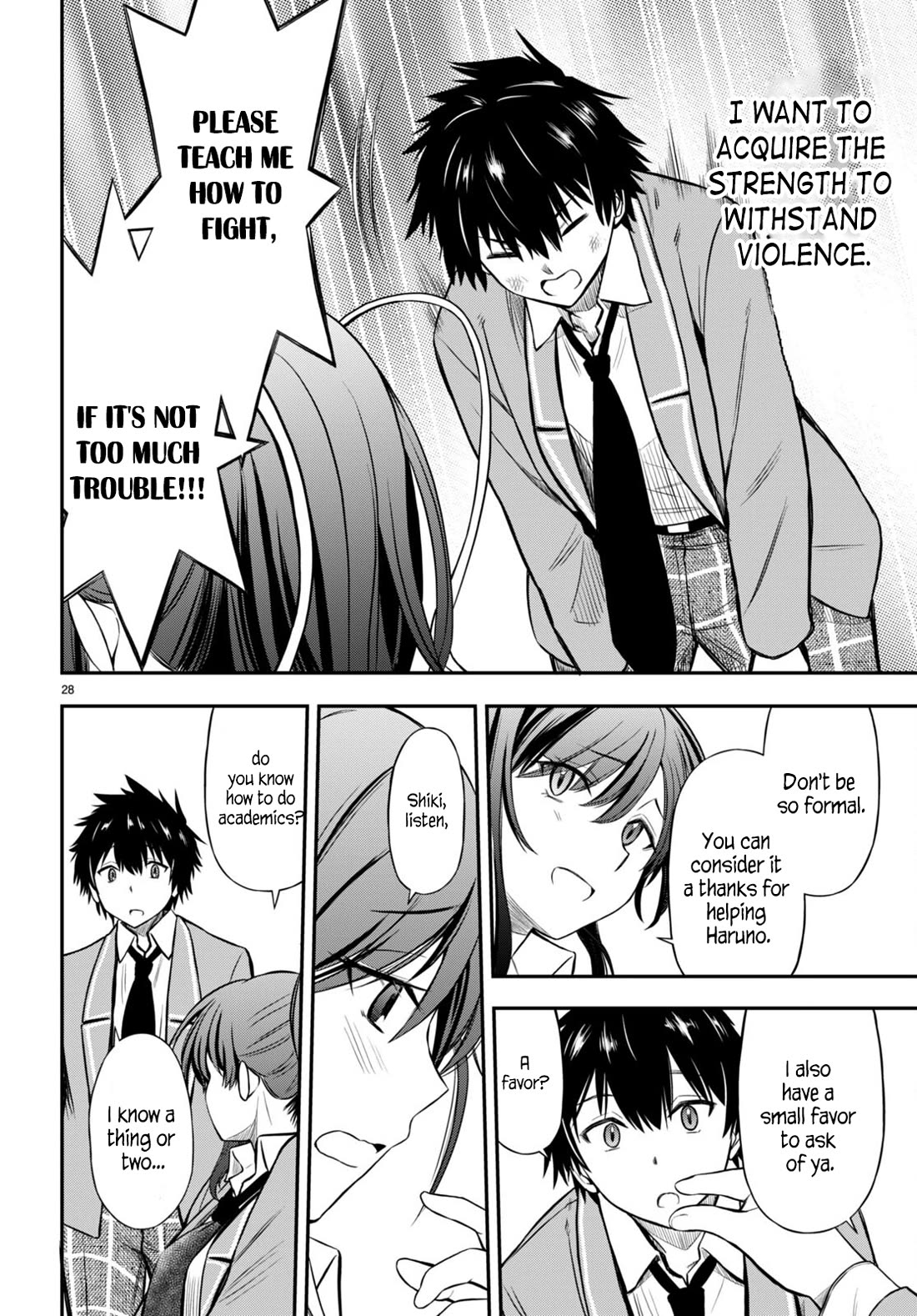 The Story of Being Taught How to Fight by a Delinquent Gyaru Chapter 2 page 26 - Chapter 2: Lunch Break