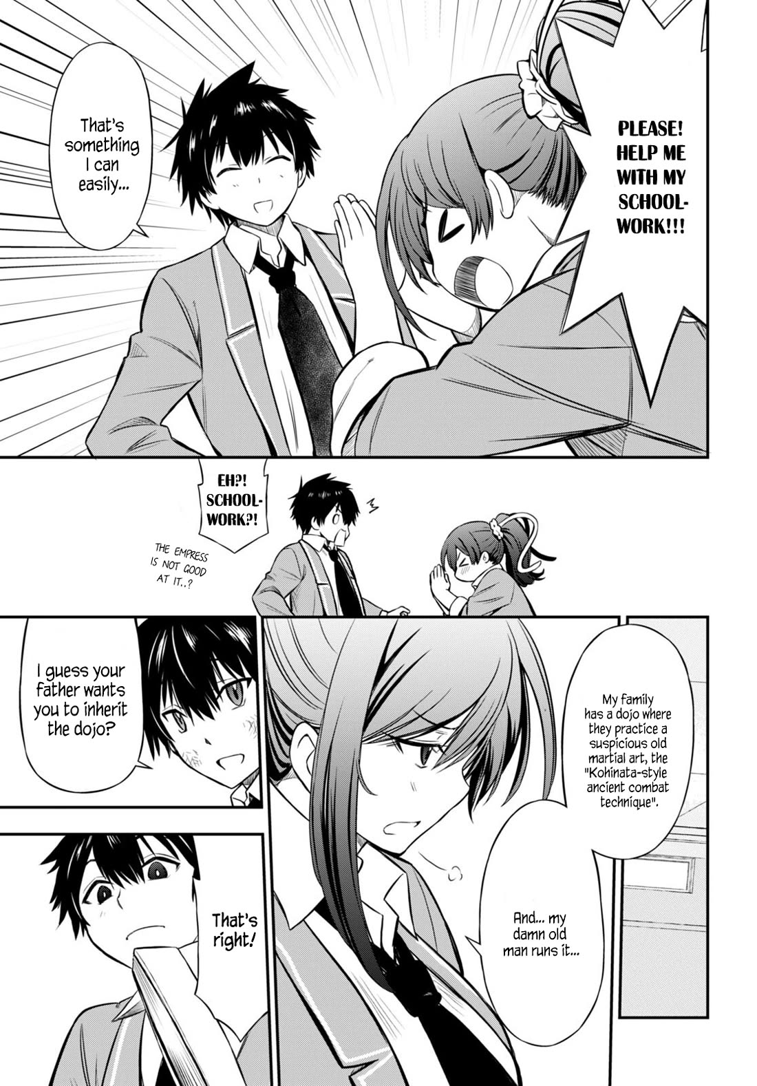The Story of Being Taught How to Fight by a Delinquent Gyaru Chapter 2 page 27 - Chapter 2: Lunch Break