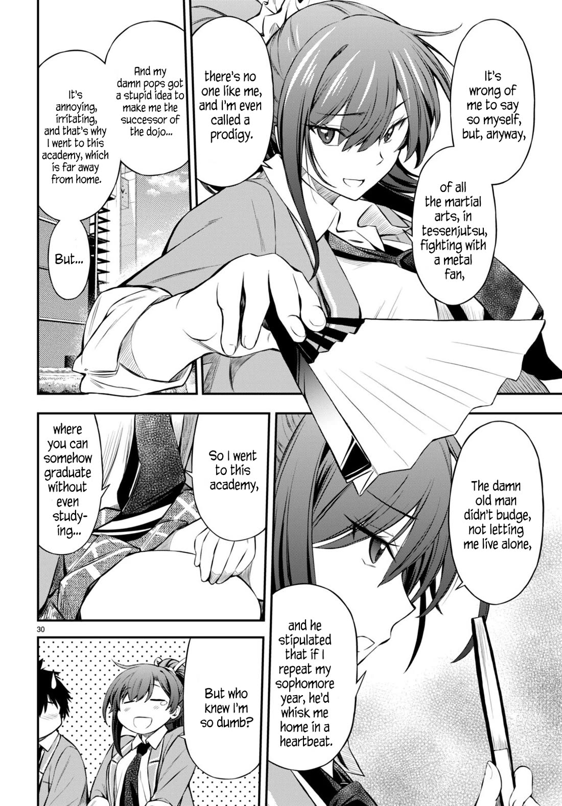 The Story of Being Taught How to Fight by a Delinquent Gyaru Chapter 2 page 28 - Chapter 2: Lunch Break
