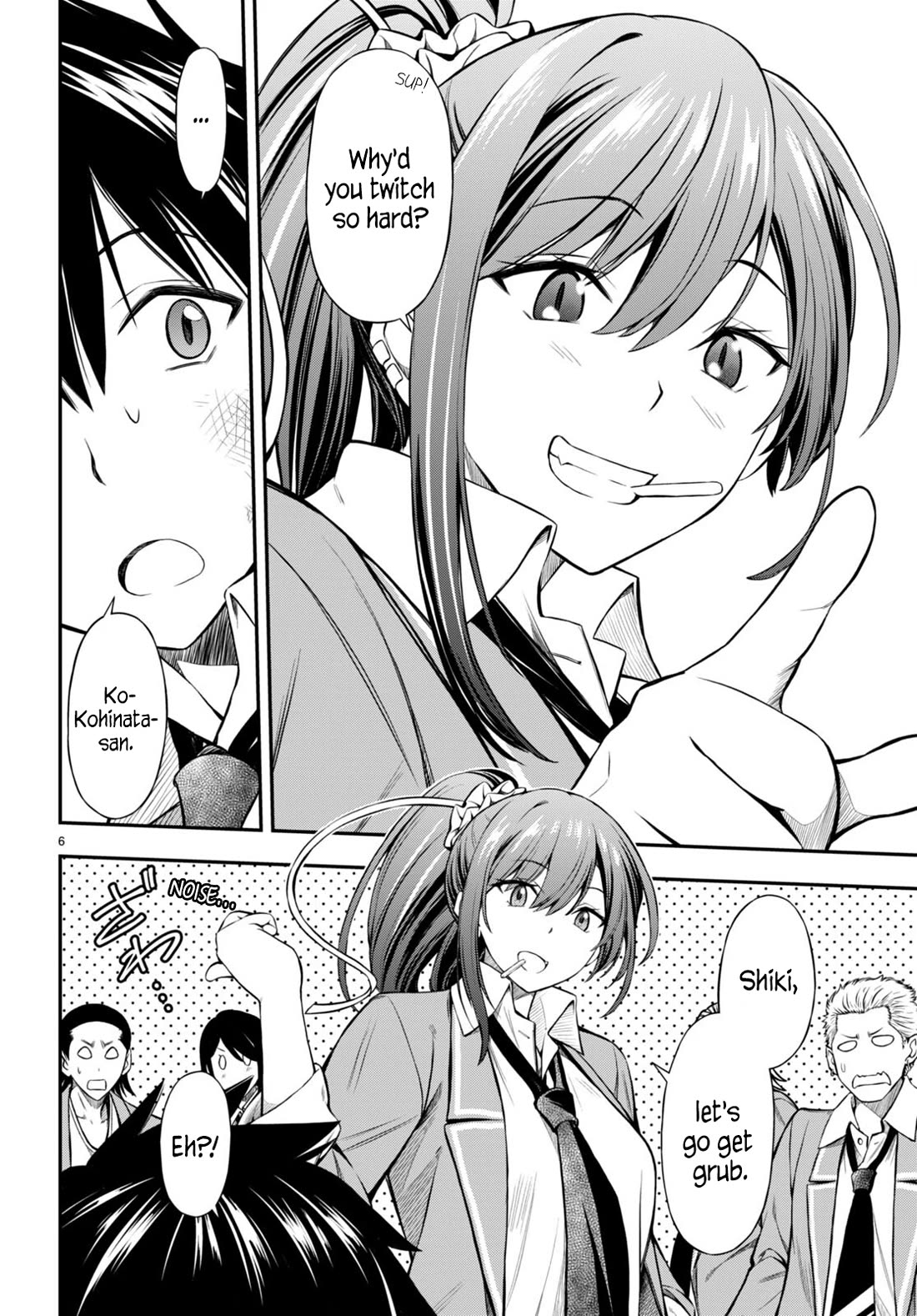 The Story of Being Taught How to Fight by a Delinquent Gyaru Chapter 2 page 6 - Chapter 2: Lunch Break