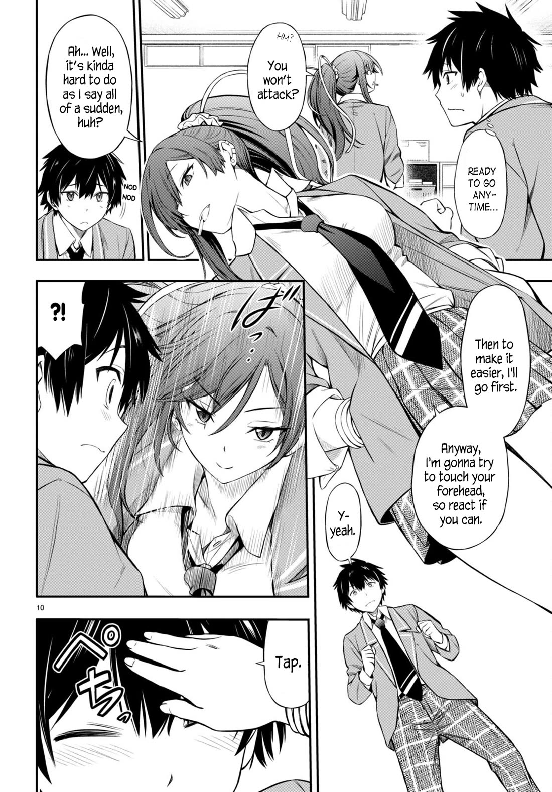 The Story of Being Taught How to Fight by a Delinquent Gyaru Chapter 3 page 10 - Chapter 3: Two Lessons