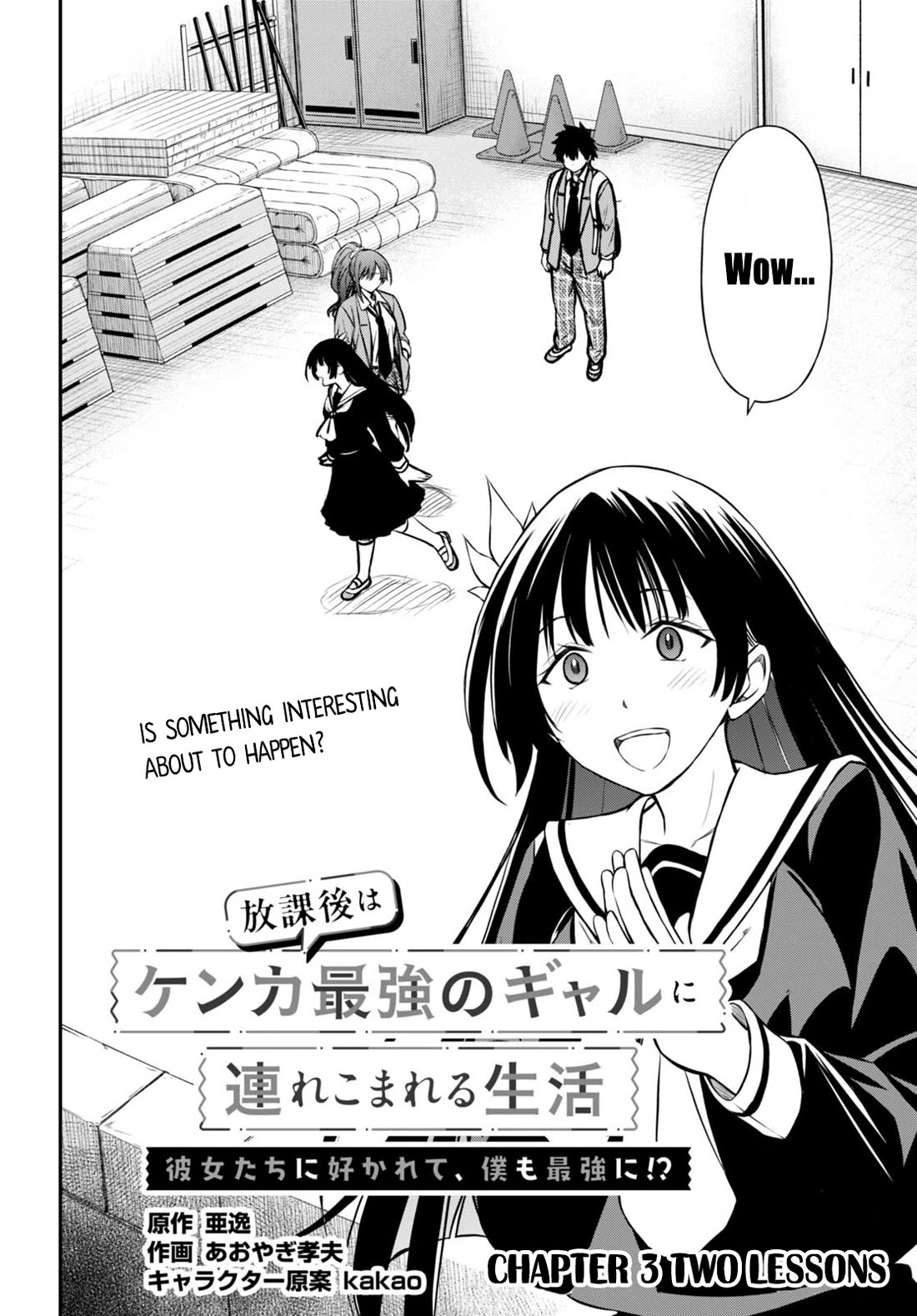 The Story of Being Taught How to Fight by a Delinquent Gyaru Chapter 3 page 2 - Chapter 3: Two Lessons
