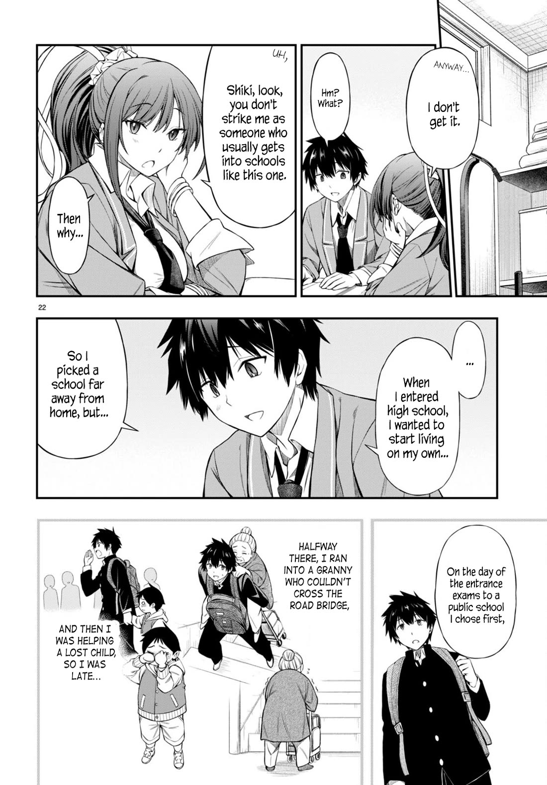 The Story of Being Taught How to Fight by a Delinquent Gyaru Chapter 3 page 22 - Chapter 3: Two Lessons