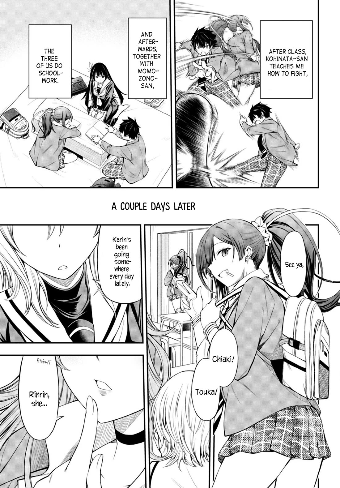 The Story of Being Taught How to Fight by a Delinquent Gyaru Chapter 3 page 25 - Chapter 3: Two Lessons