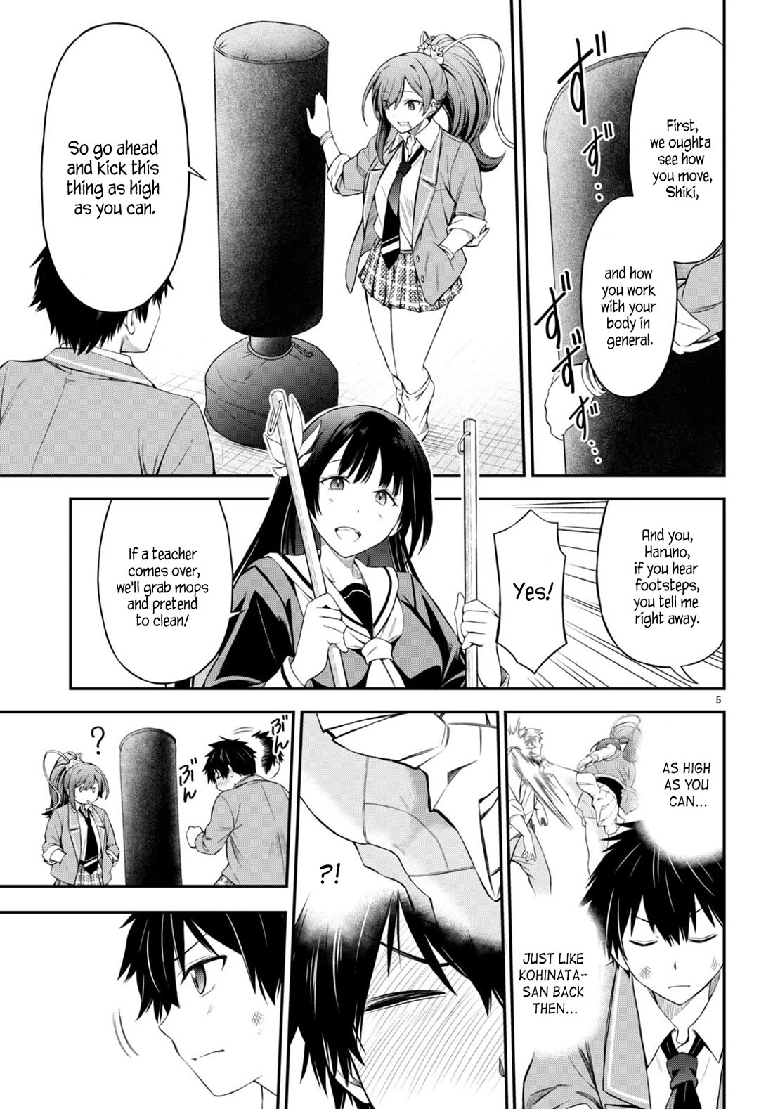The Story of Being Taught How to Fight by a Delinquent Gyaru Chapter 3 page 5 - Chapter 3: Two Lessons
