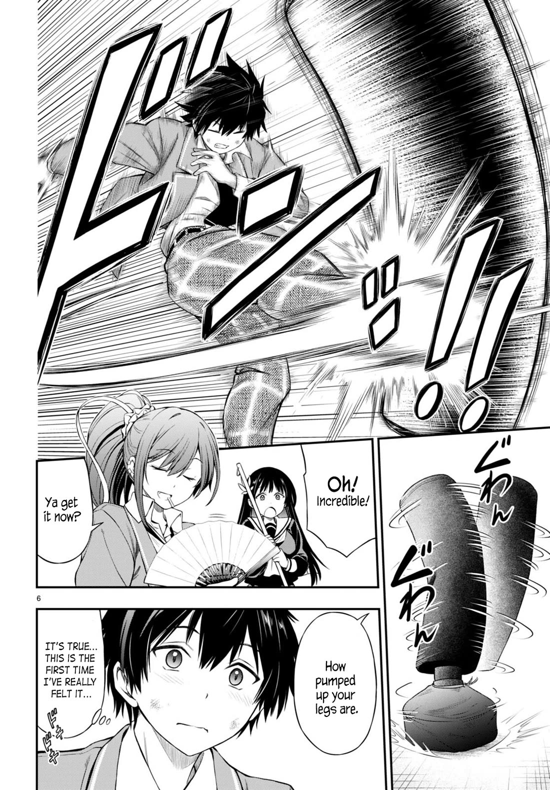 The Story of Being Taught How to Fight by a Delinquent Gyaru Chapter 3 page 6 - Chapter 3: Two Lessons