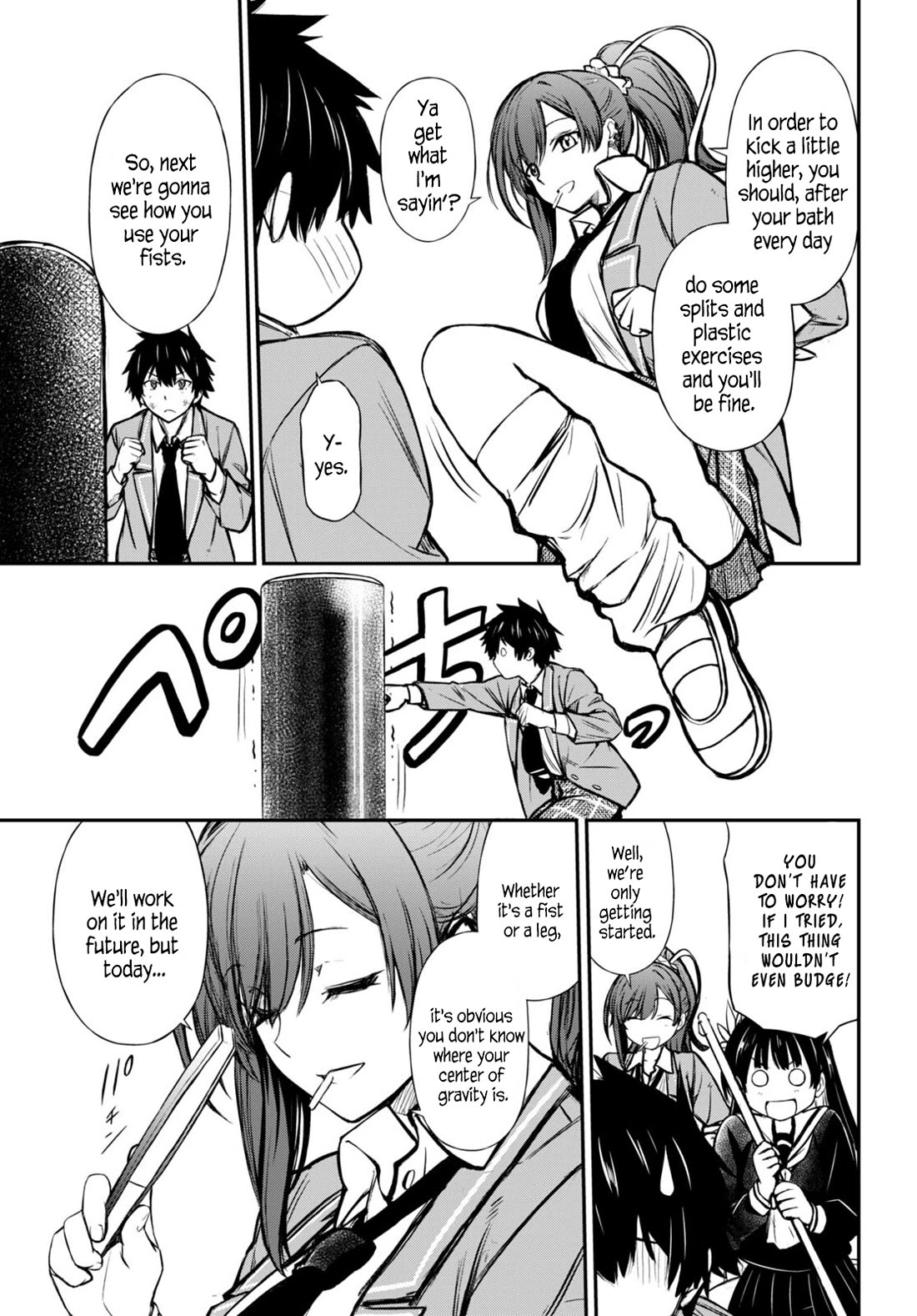 The Story of Being Taught How to Fight by a Delinquent Gyaru Chapter 3 page 7 - Chapter 3: Two Lessons