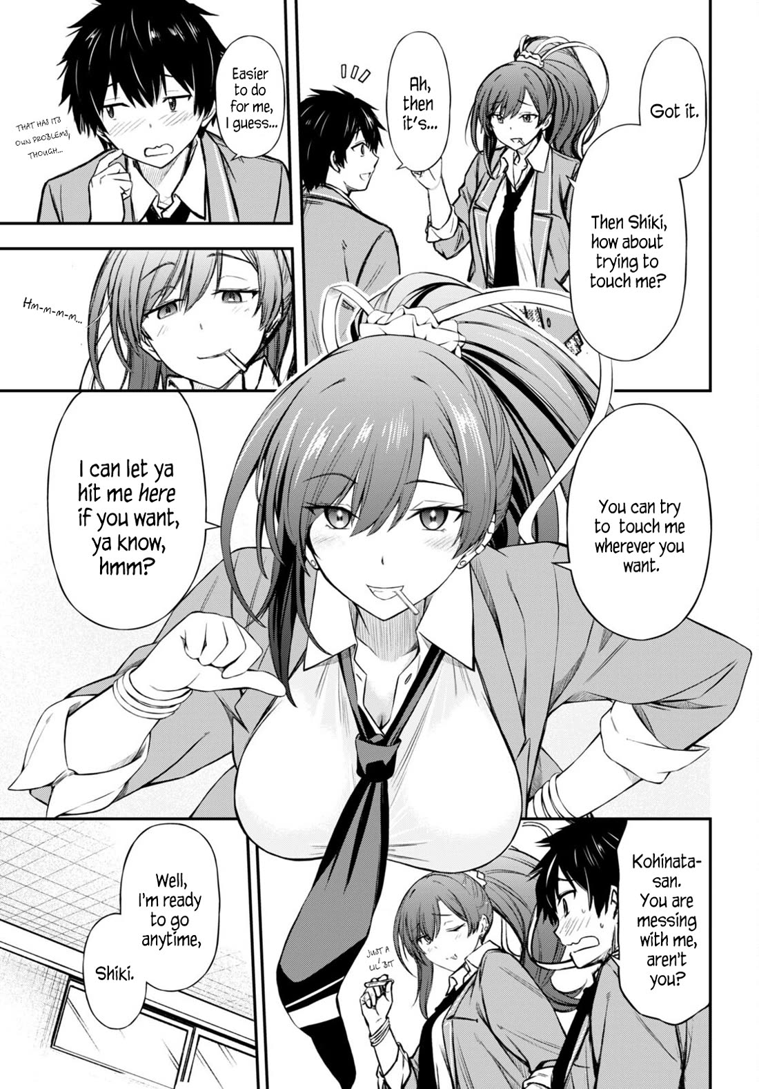The Story of Being Taught How to Fight by a Delinquent Gyaru Chapter 3 page 9 - Chapter 3: Two Lessons