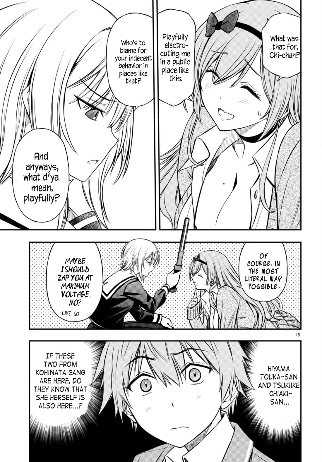 The Story of Being Taught How to Fight by a Delinquent Gyaru Chapter 4 page 15 - Chapter 4: Kohinata Gang