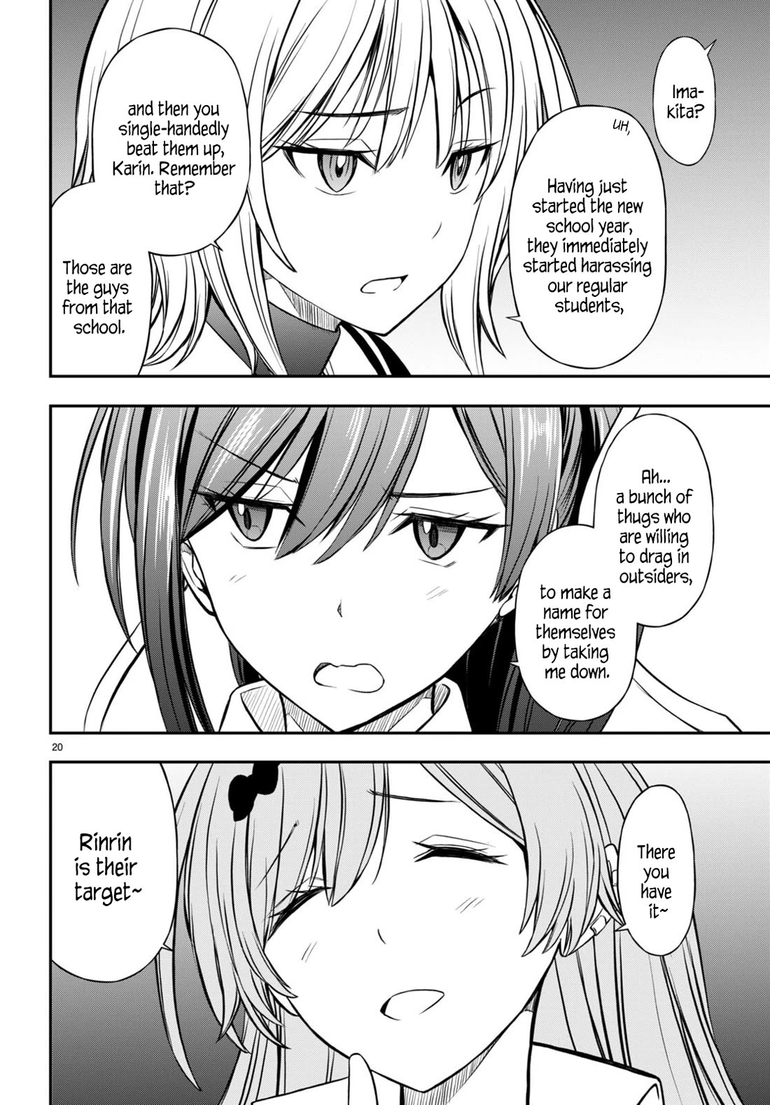 The Story of Being Taught How to Fight by a Delinquent Gyaru Chapter 4 page 20 - Chapter 4: Kohinata Gang