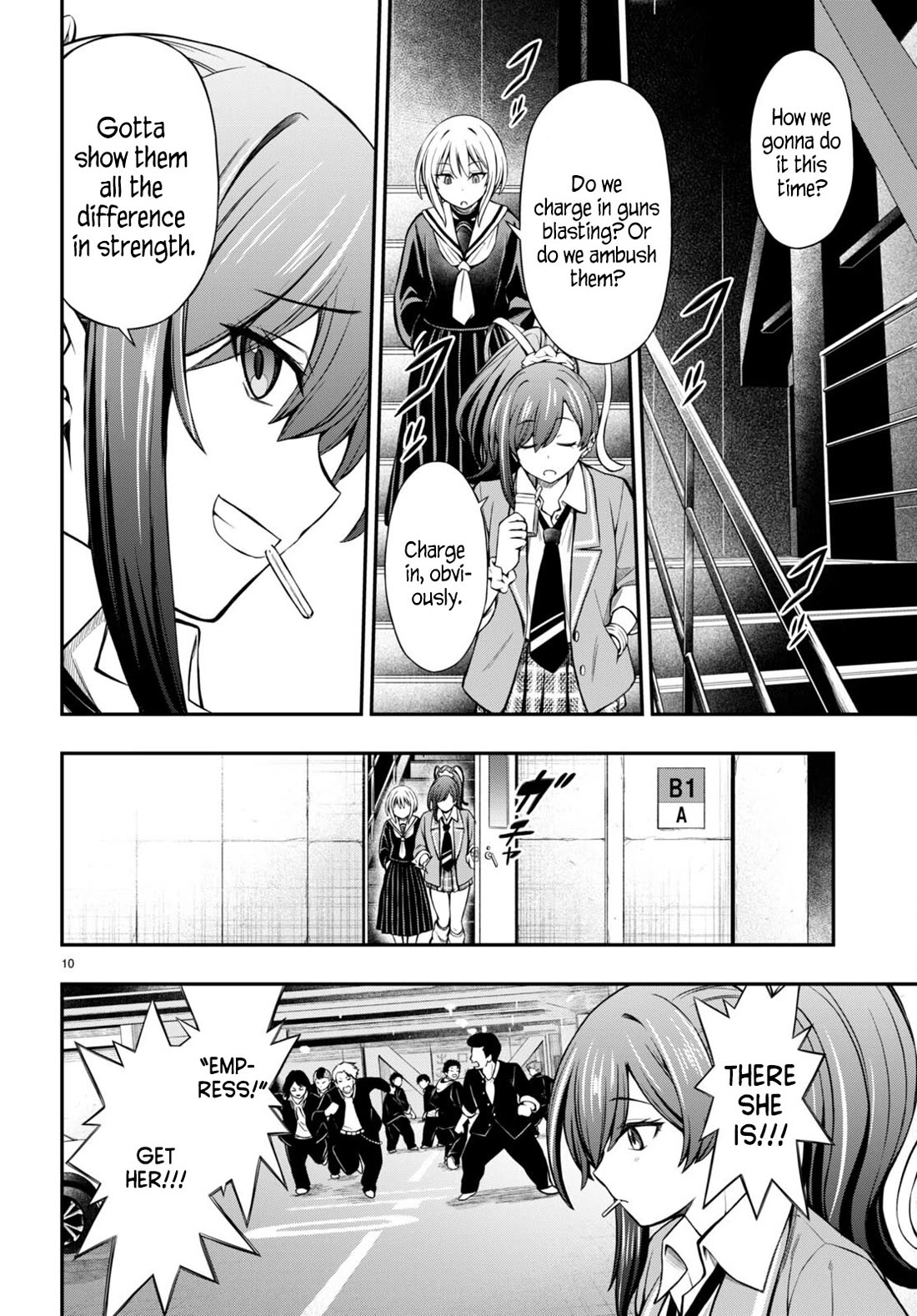 The Story of Being Taught How to Fight by a Delinquent Gyaru Chapter 5 page 10 - Chapter 5: Plan