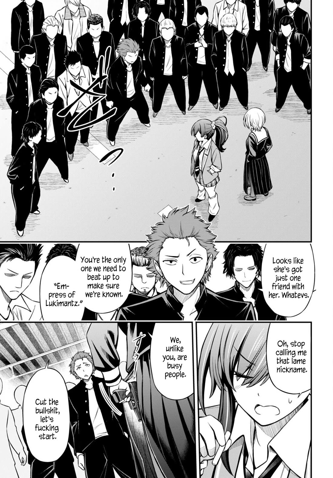 The Story of Being Taught How to Fight by a Delinquent Gyaru Chapter 5 page 11 - Chapter 5: Plan