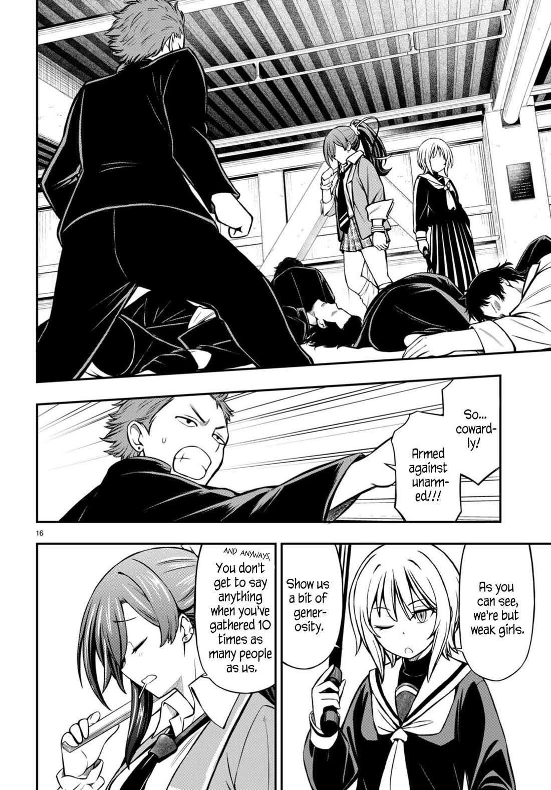 The Story of Being Taught How to Fight by a Delinquent Gyaru Chapter 5 page 15 - Chapter 5: Plan