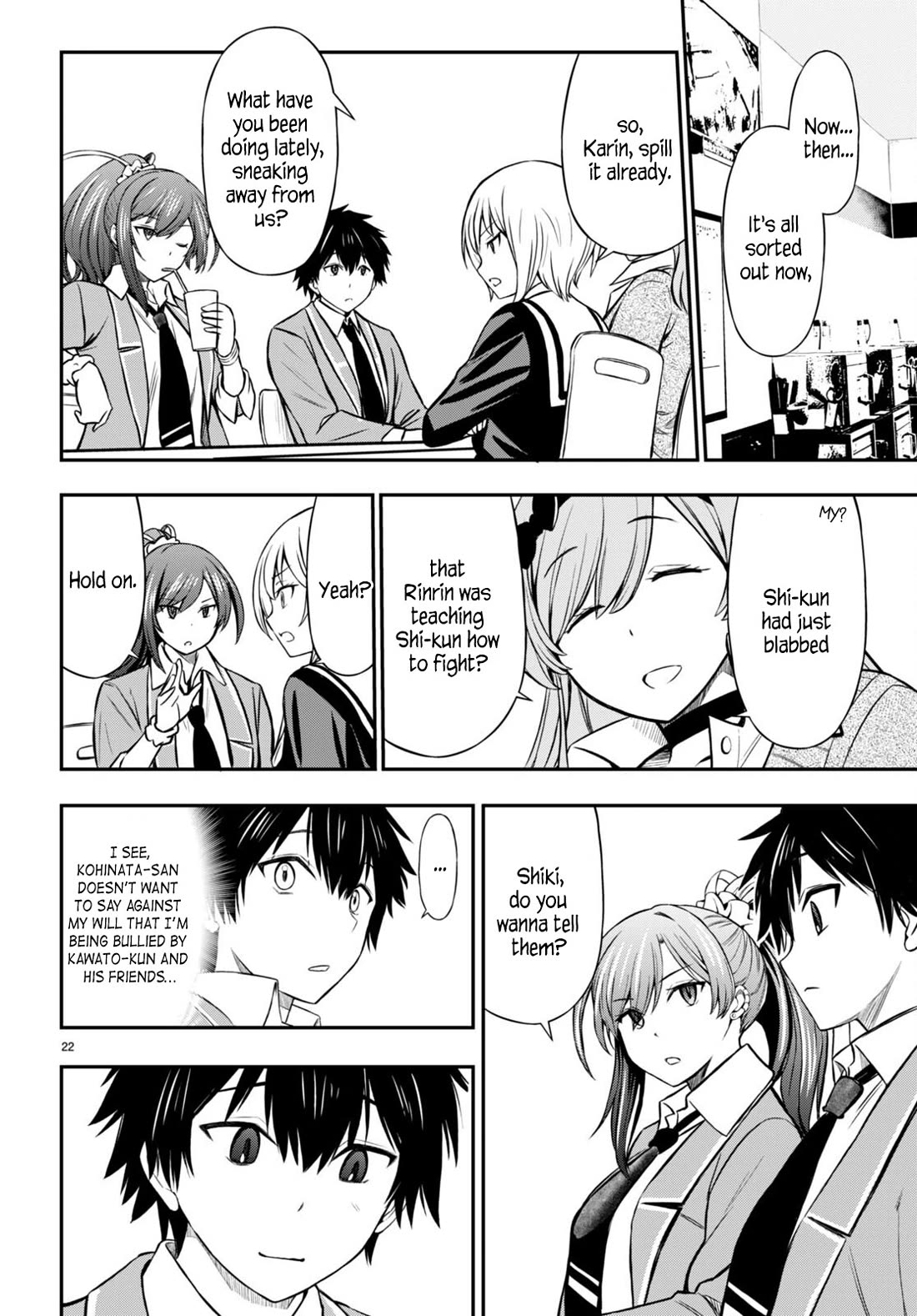 The Story of Being Taught How to Fight by a Delinquent Gyaru Chapter 5 page 21 - Chapter 5: Plan