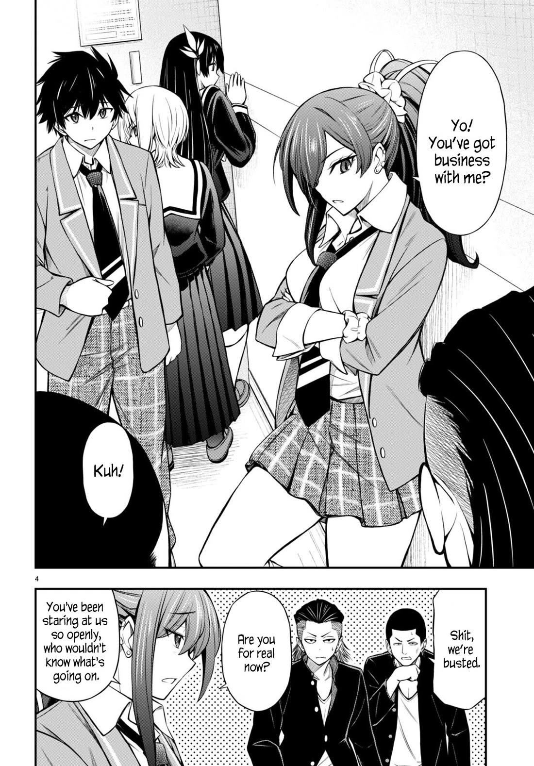 The Story of Being Taught How to Fight by a Delinquent Gyaru Chapter 5 page 4 - Chapter 5: Plan