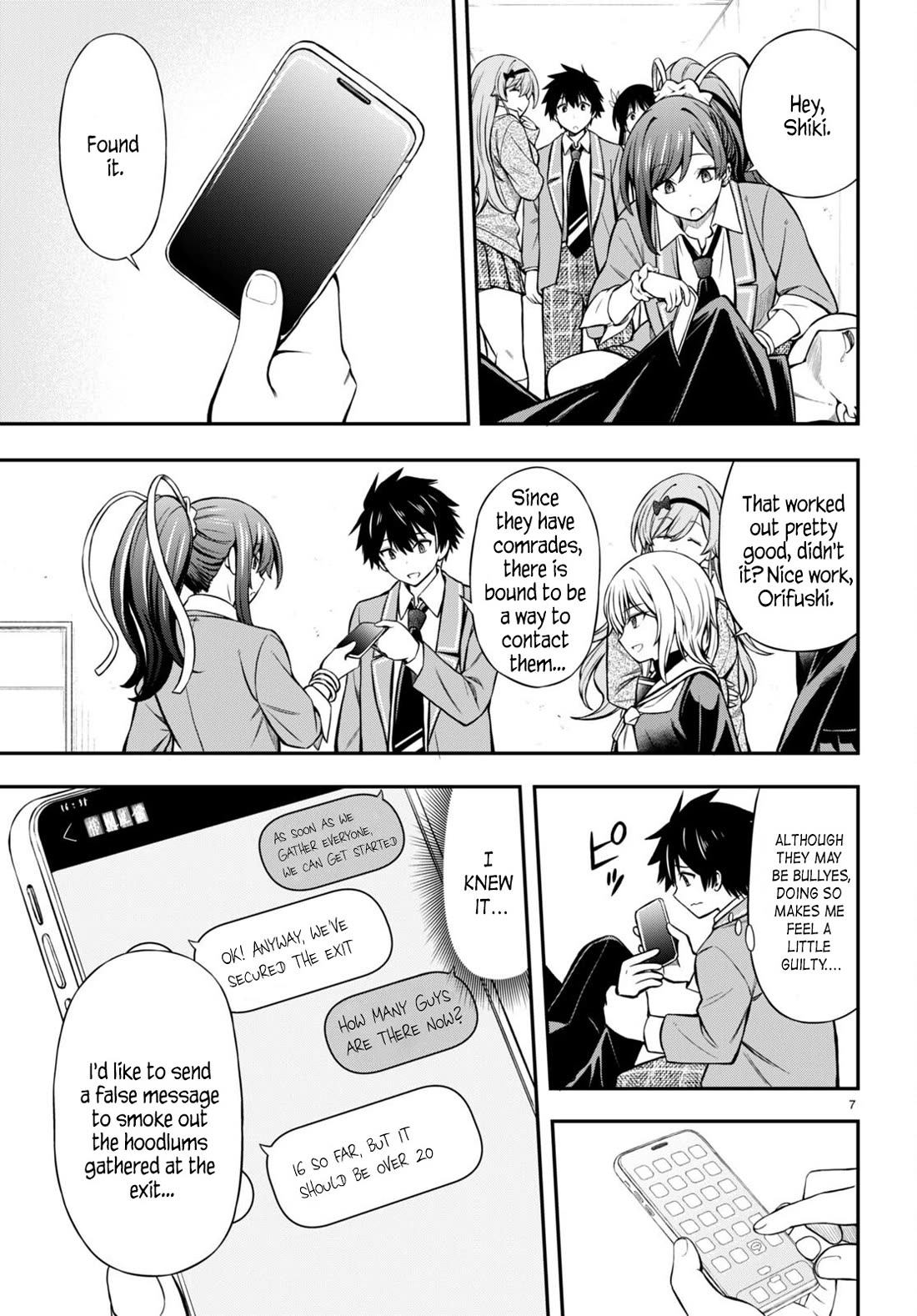 The Story of Being Taught How to Fight by a Delinquent Gyaru Chapter 5 page 7 - Chapter 5: Plan
