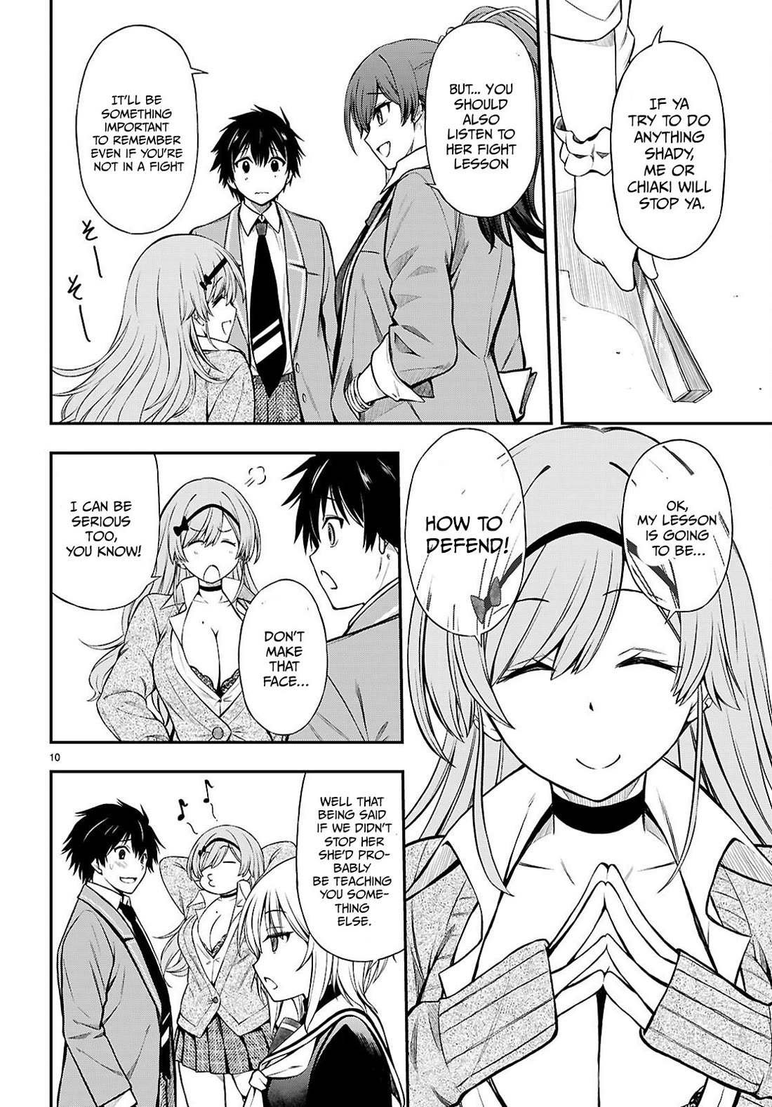 The Story of Being Taught How to Fight by a Delinquent Gyaru Chapter 6 page 11 - Chapter 6: Results