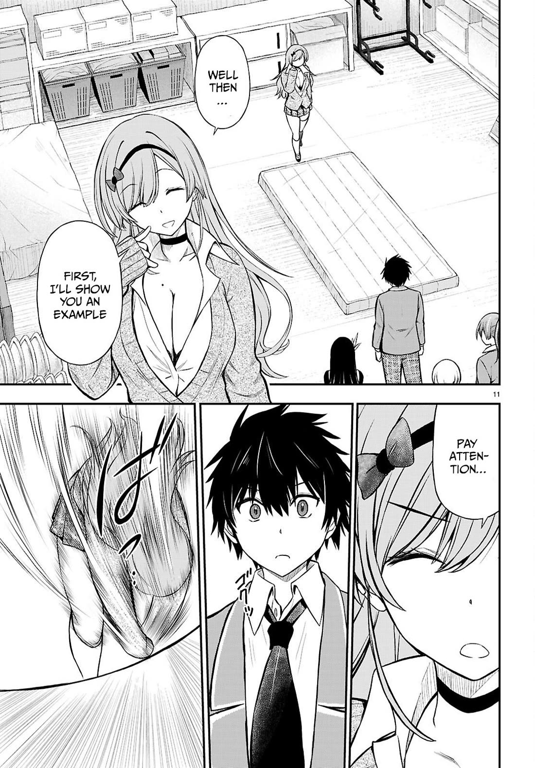 The Story of Being Taught How to Fight by a Delinquent Gyaru Chapter 6 page 12 - Chapter 6: Results