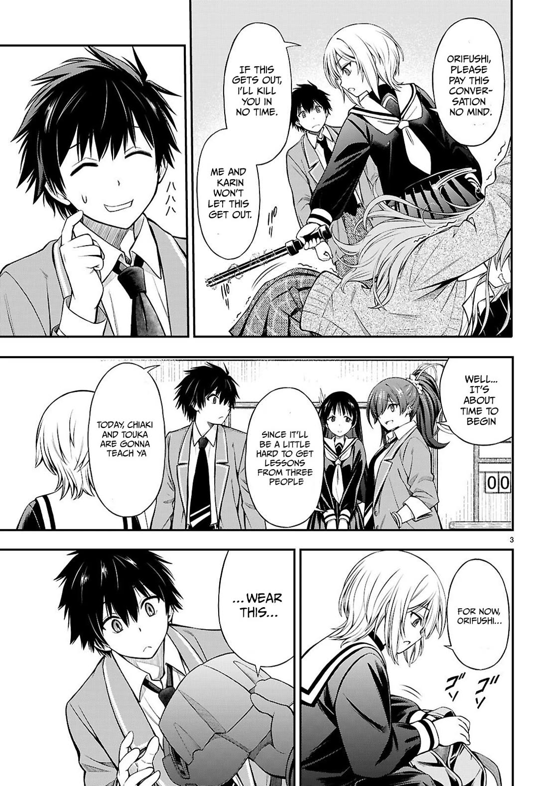 The Story of Being Taught How to Fight by a Delinquent Gyaru Chapter 6 page 4 - Chapter 6: Results