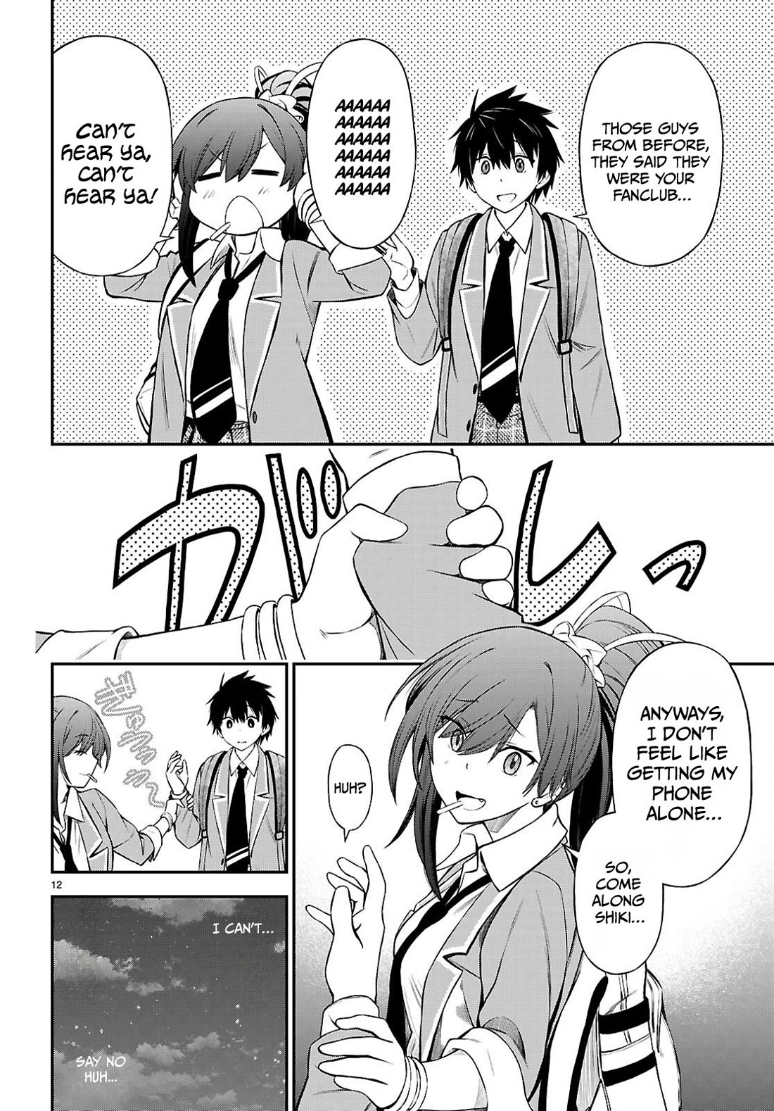 The Story of Being Taught How to Fight by a Delinquent Gyaru Chapter 7 page 12 - Chapter 7: Thanks to you