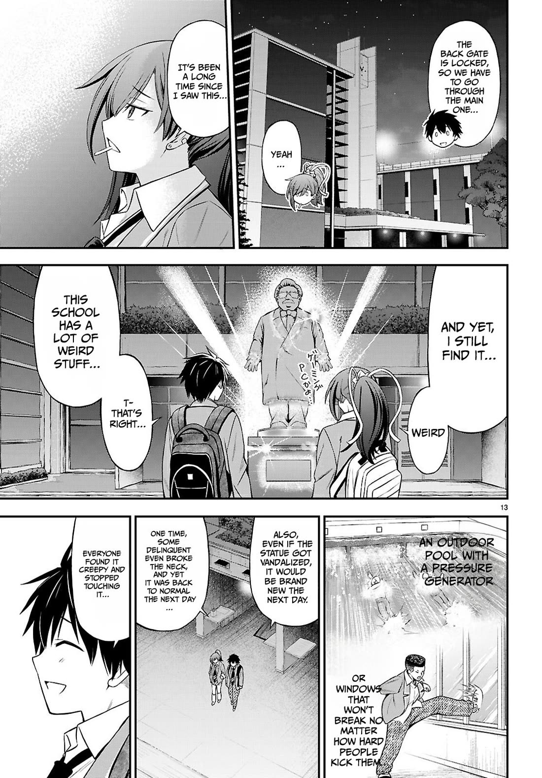 The Story of Being Taught How to Fight by a Delinquent Gyaru Chapter 7 page 13 - Chapter 7: Thanks to you
