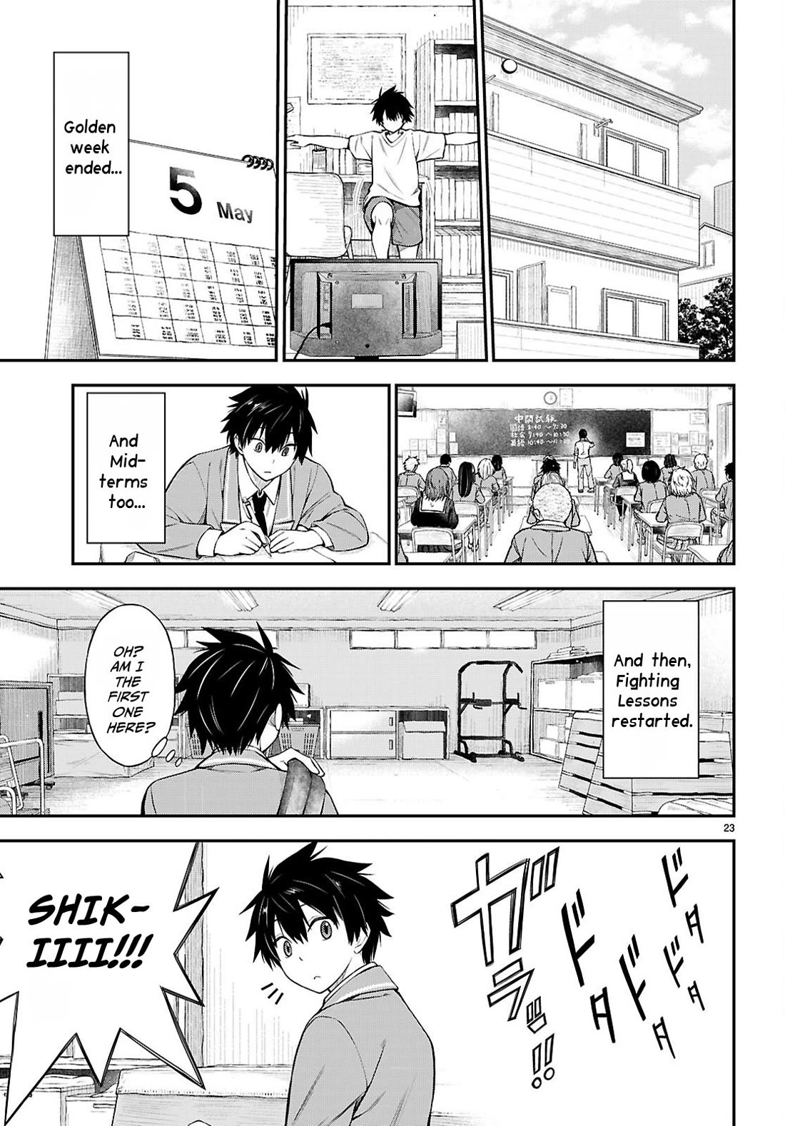 The Story of Being Taught How to Fight by a Delinquent Gyaru Chapter 7 page 23 - Chapter 7: Thanks to you