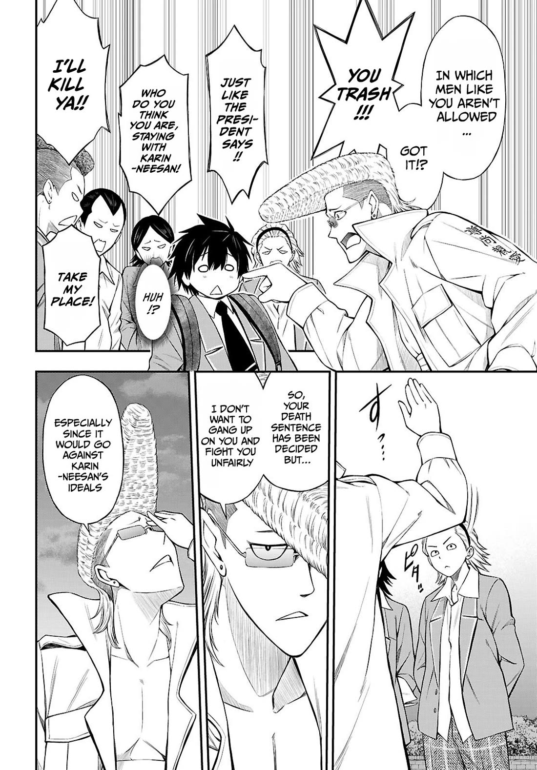 The Story of Being Taught How to Fight by a Delinquent Gyaru Chapter 7 page 4 - Chapter 7: Thanks to you