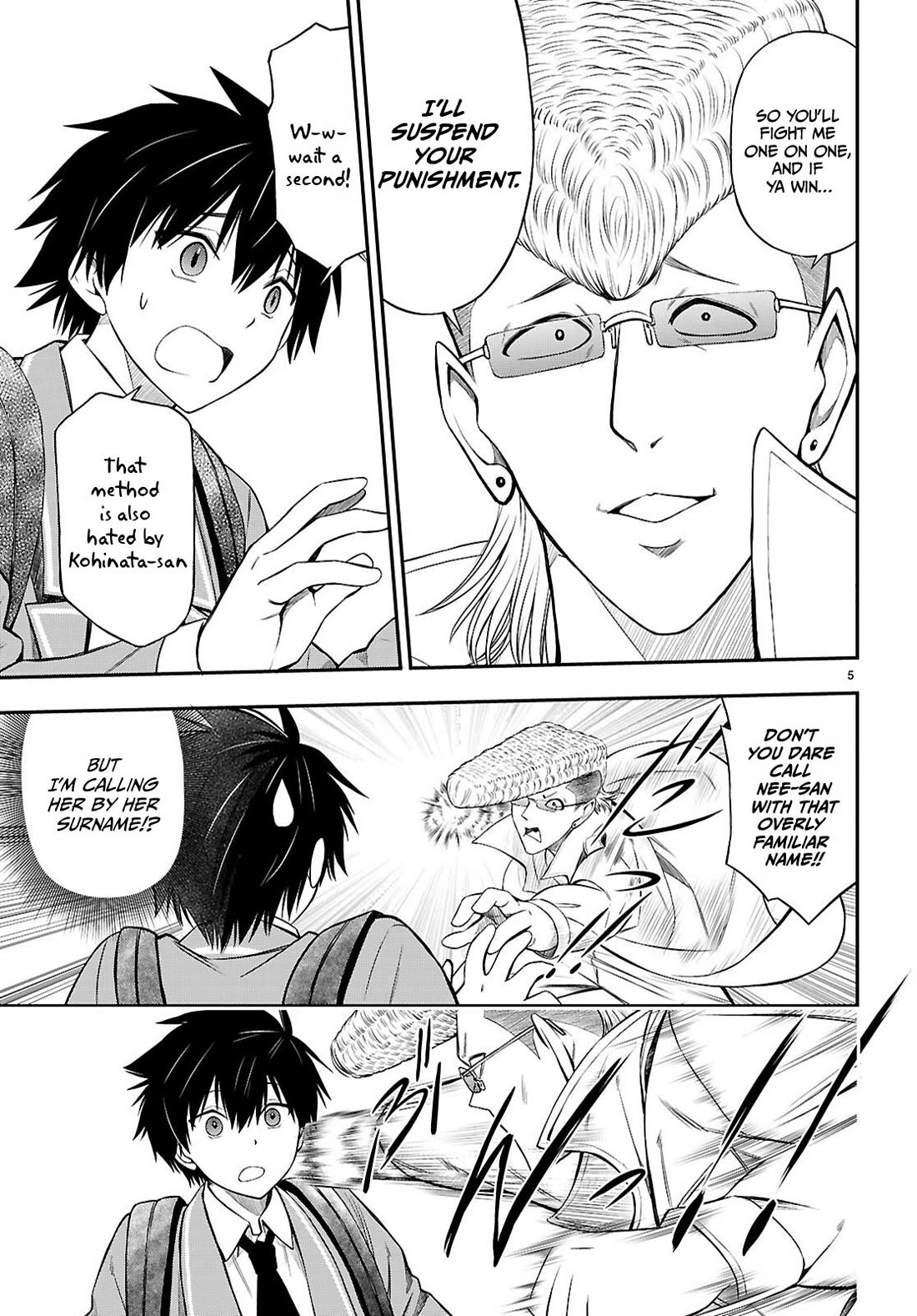 The Story of Being Taught How to Fight by a Delinquent Gyaru Chapter 7 page 5 - Chapter 7: Thanks to you