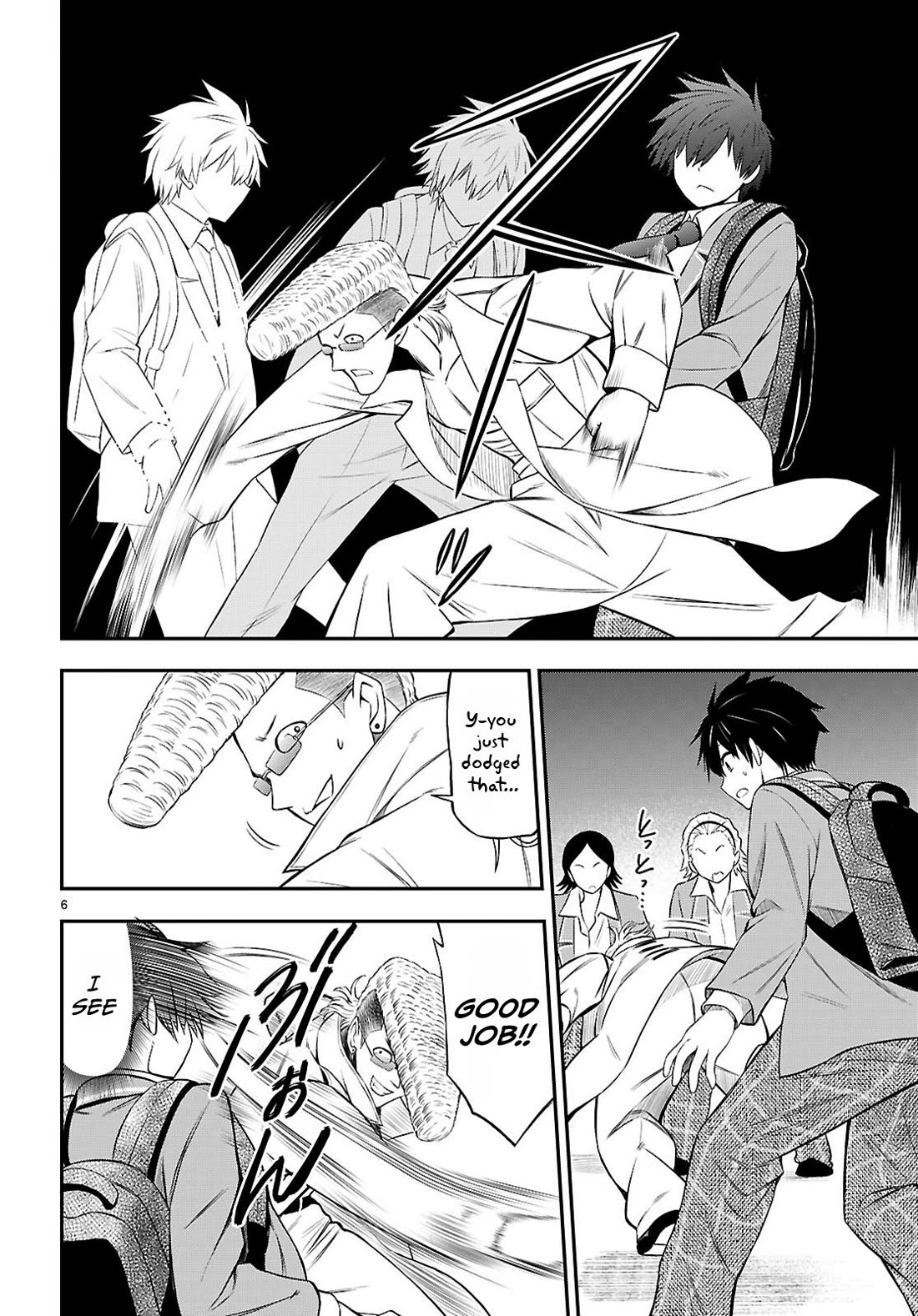 The Story of Being Taught How to Fight by a Delinquent Gyaru Chapter 7 page 6 - Chapter 7: Thanks to you