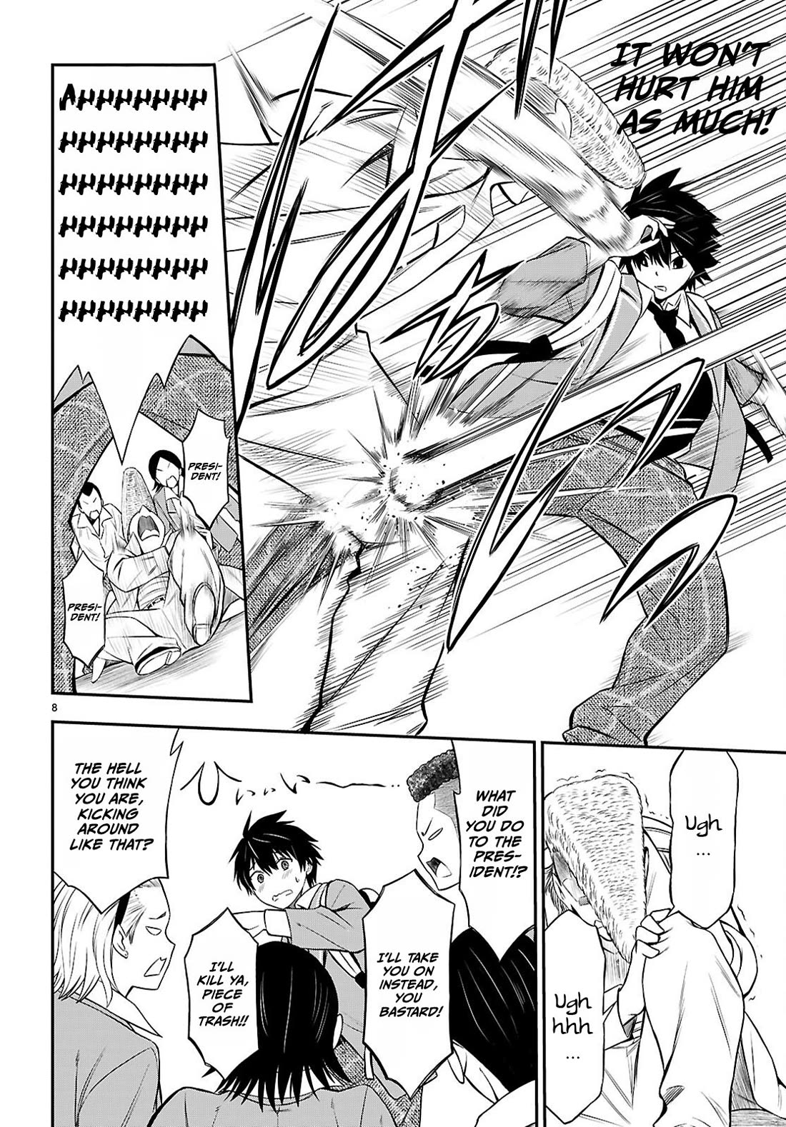 The Story of Being Taught How to Fight by a Delinquent Gyaru Chapter 7 page 8 - Chapter 7: Thanks to you