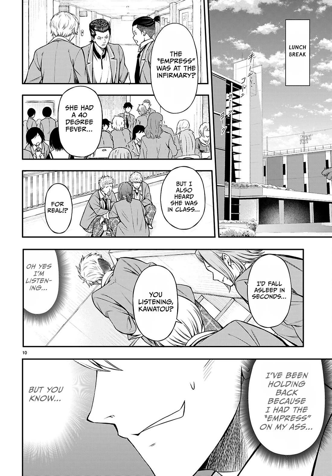 The Story of Being Taught How to Fight by a Delinquent Gyaru Chapter 8 page 10 - Chapter 8: Kidnapping