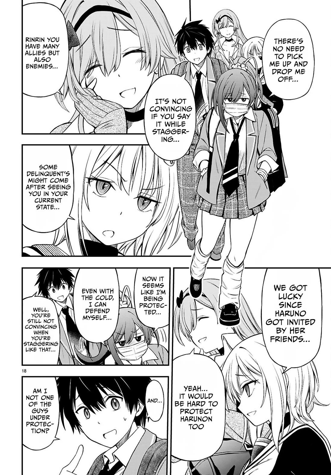 The Story of Being Taught How to Fight by a Delinquent Gyaru Chapter 8 page 17 - Chapter 8: Kidnapping