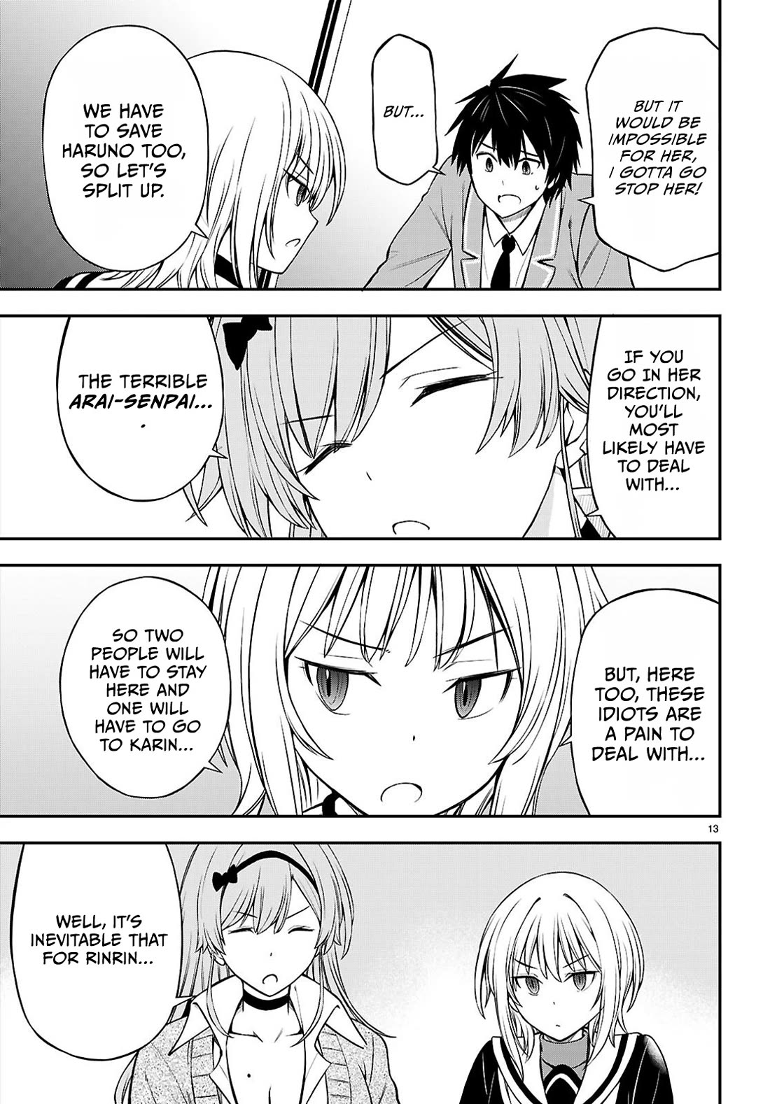 The Story of Being Taught How to Fight by a Delinquent Gyaru Chapter 9 page 13 - Chapter 9: Trap