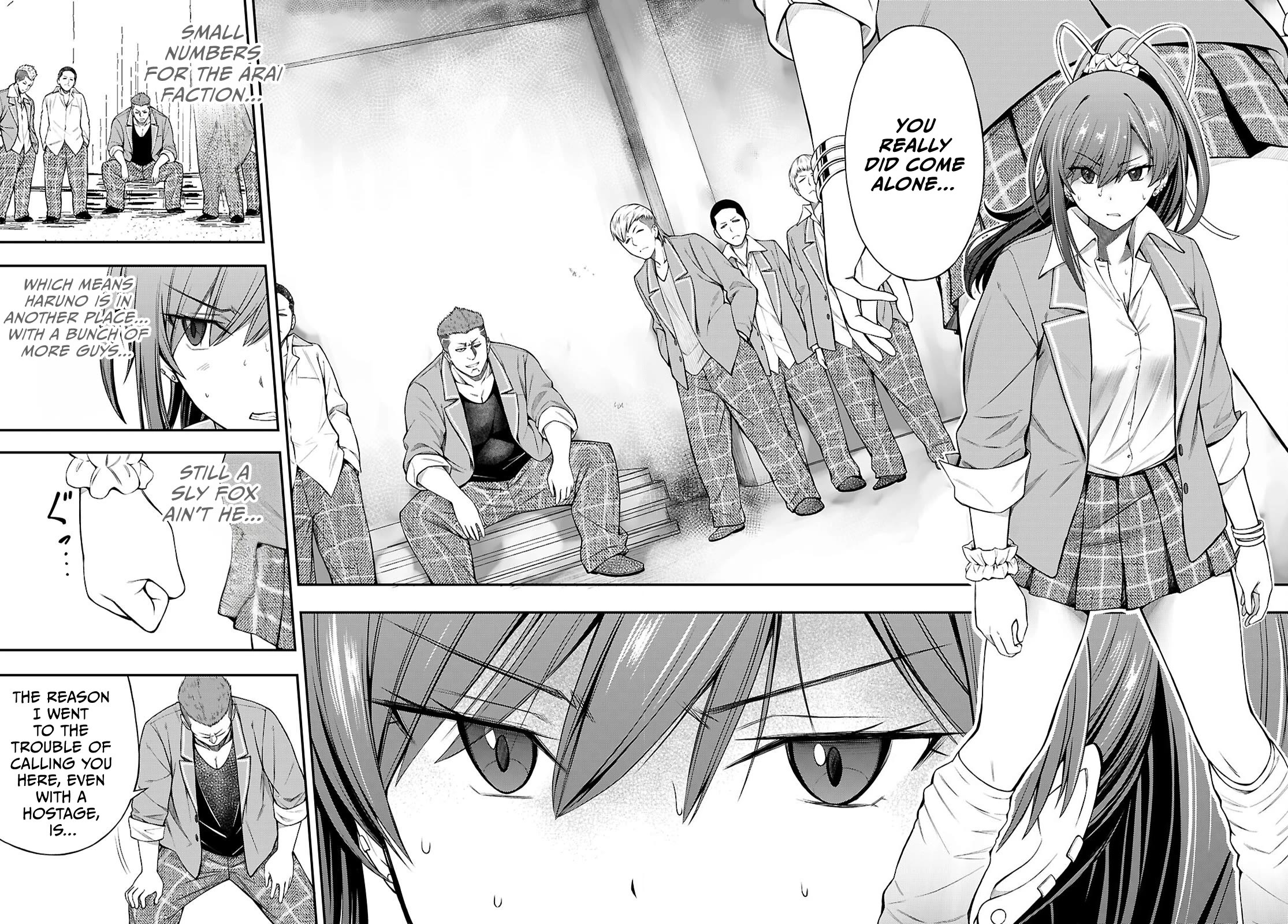 The Story of Being Taught How to Fight by a Delinquent Gyaru Chapter 9 page 22 - Chapter 9: Trap