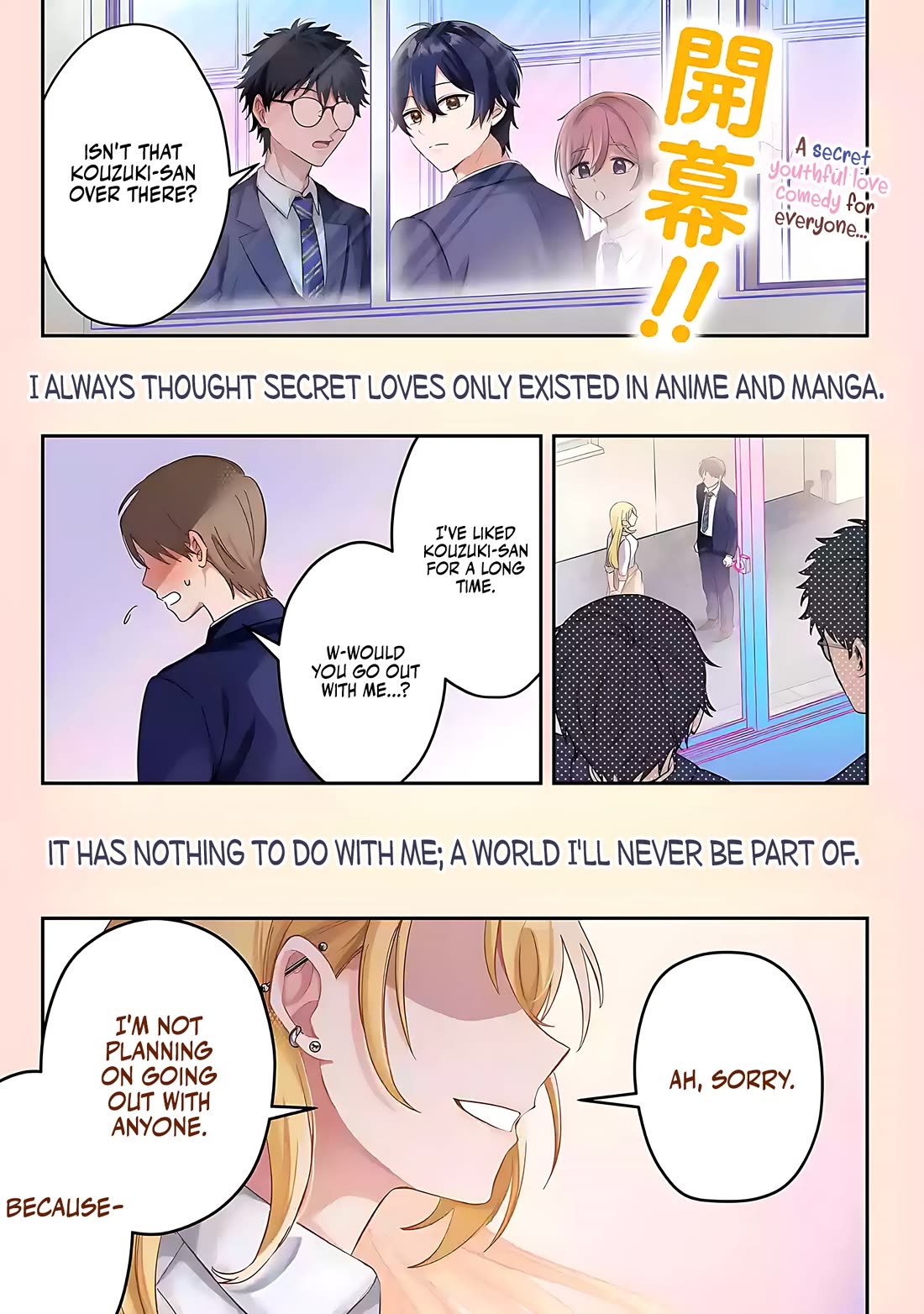 The Story of Feeding the Cutest Gyaru in Class Chapter 1 page 1 - Chapter 1