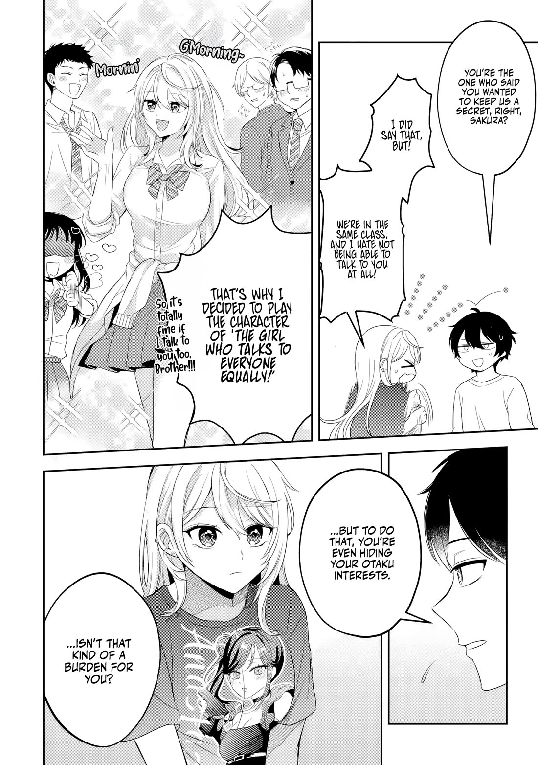 The Story of Feeding the Cutest Gyaru in Class Chapter 1 page 29 - Chapter 1