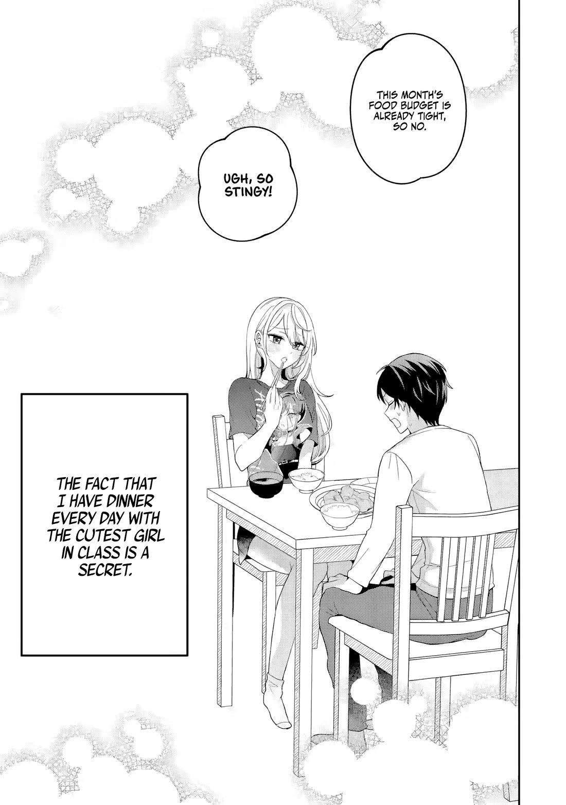 The Story of Feeding the Cutest Gyaru in Class Chapter 1 page 36 - Chapter 1